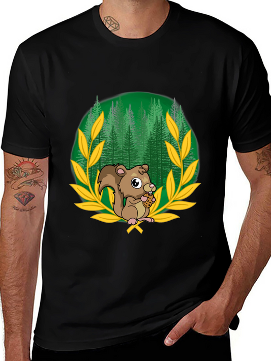 Squirrel Forest Graphic Tee