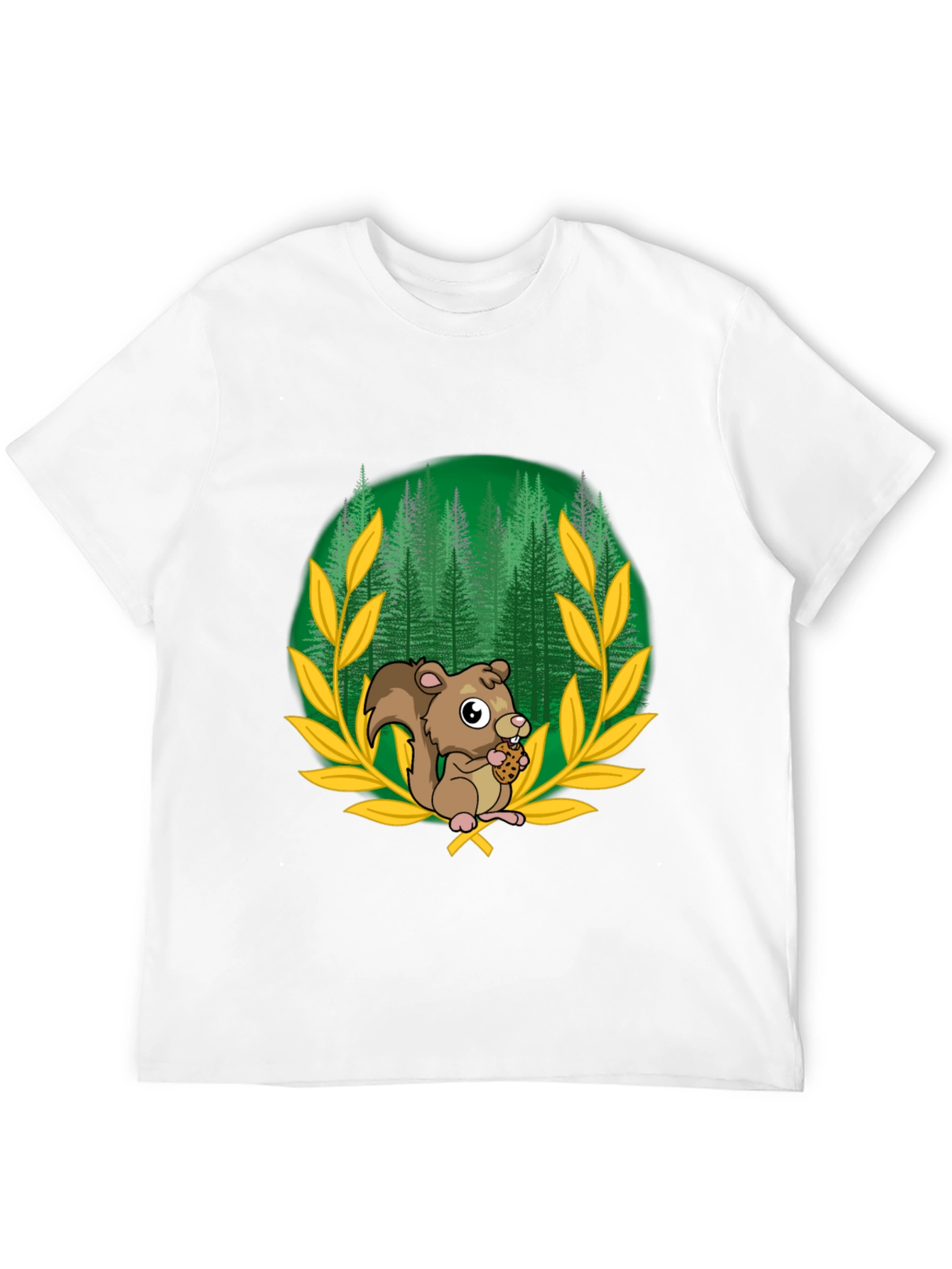 Squirrel Forest Graphic Tee