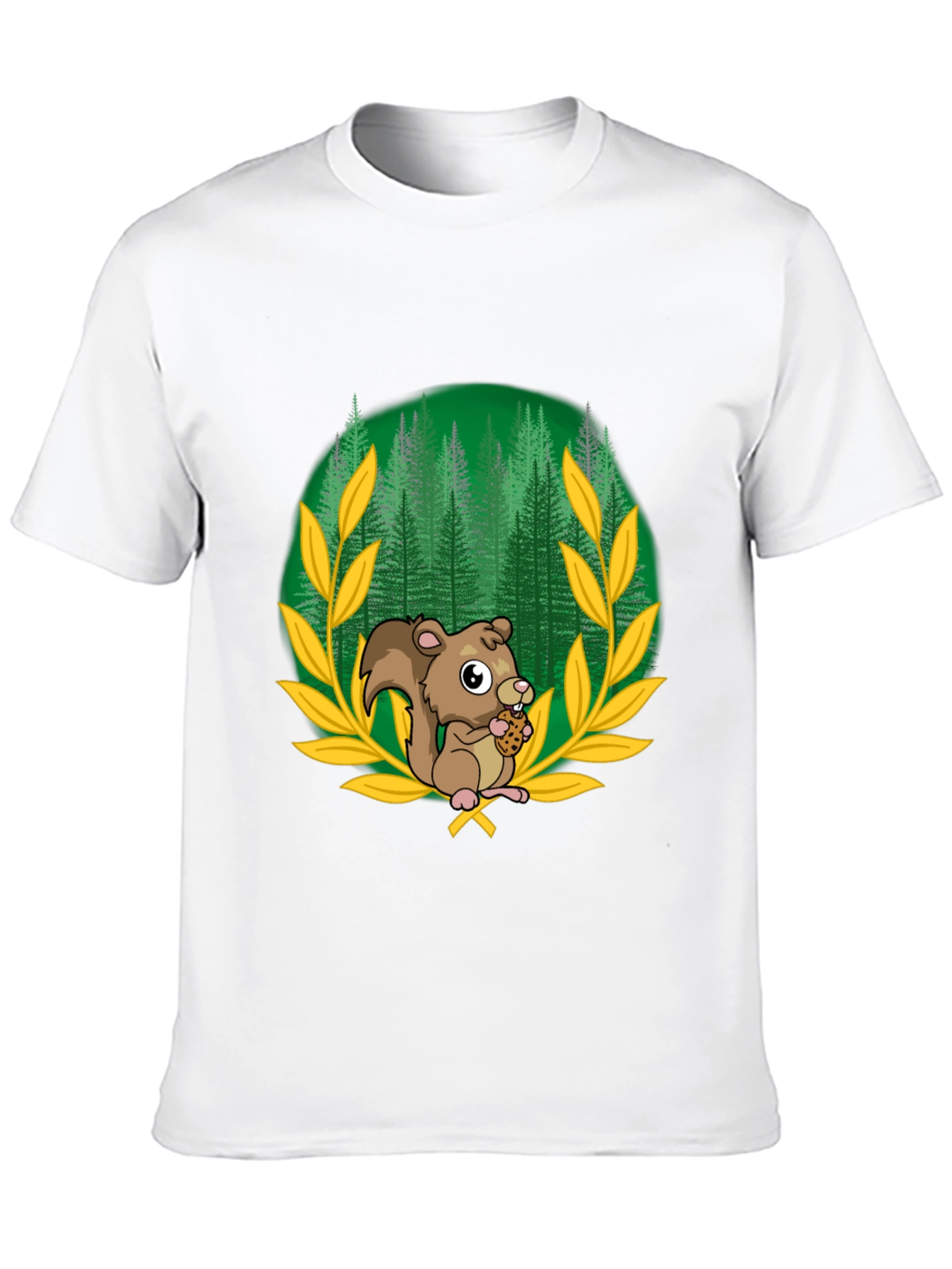 Squirrel Forest Graphic Tee