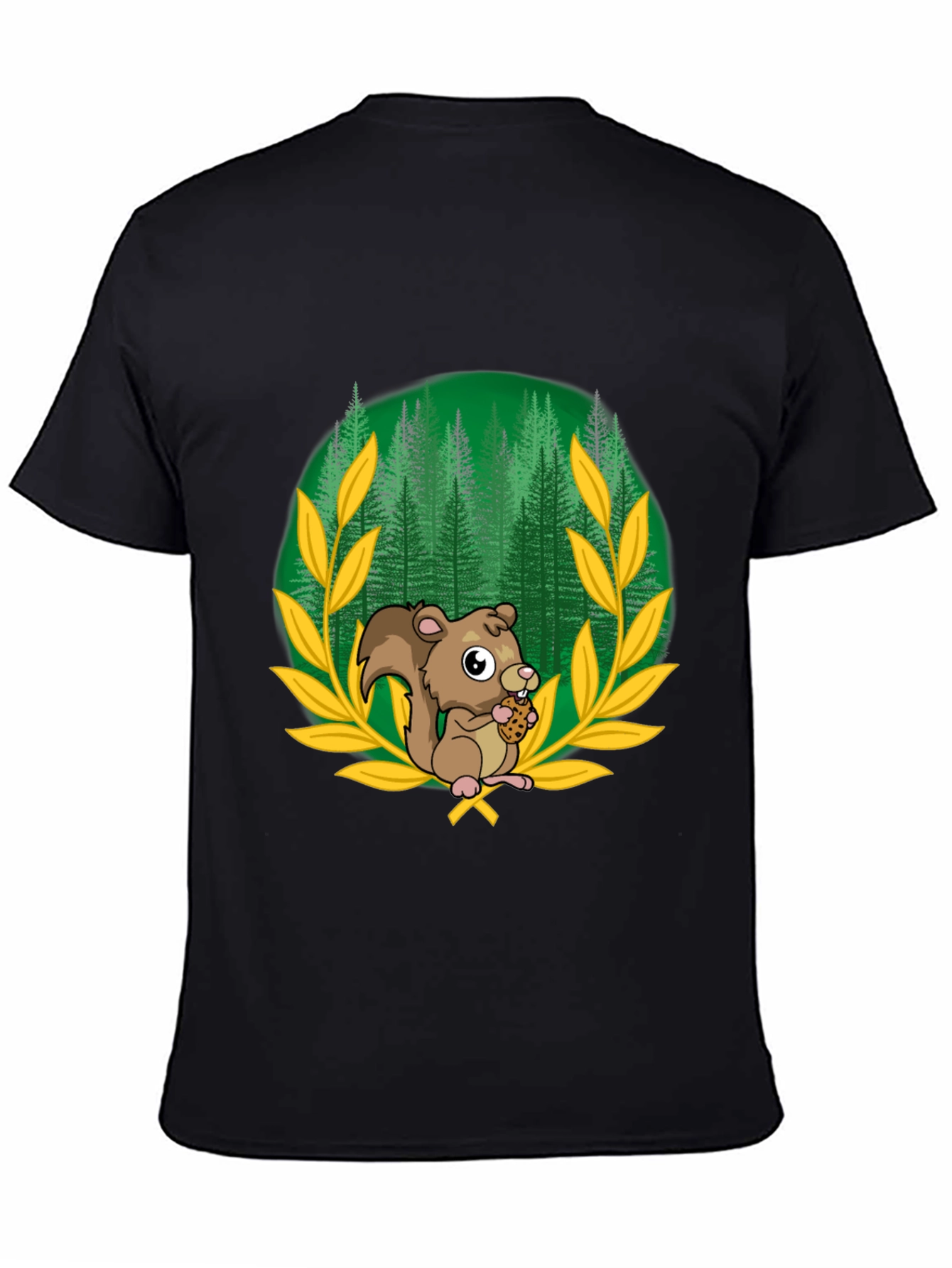 Squirrel Forest Graphic Tee