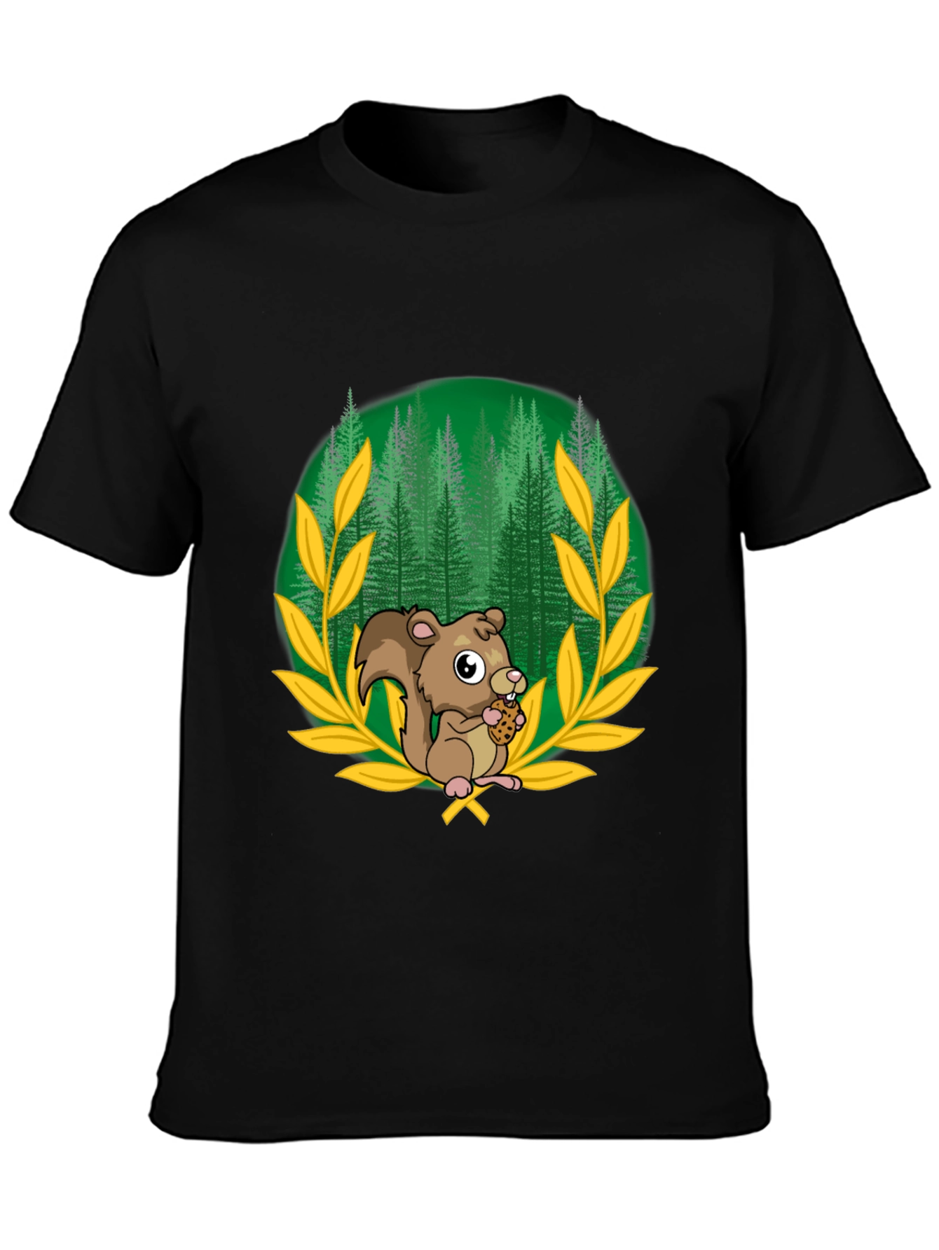 Squirrel Forest Graphic Tee