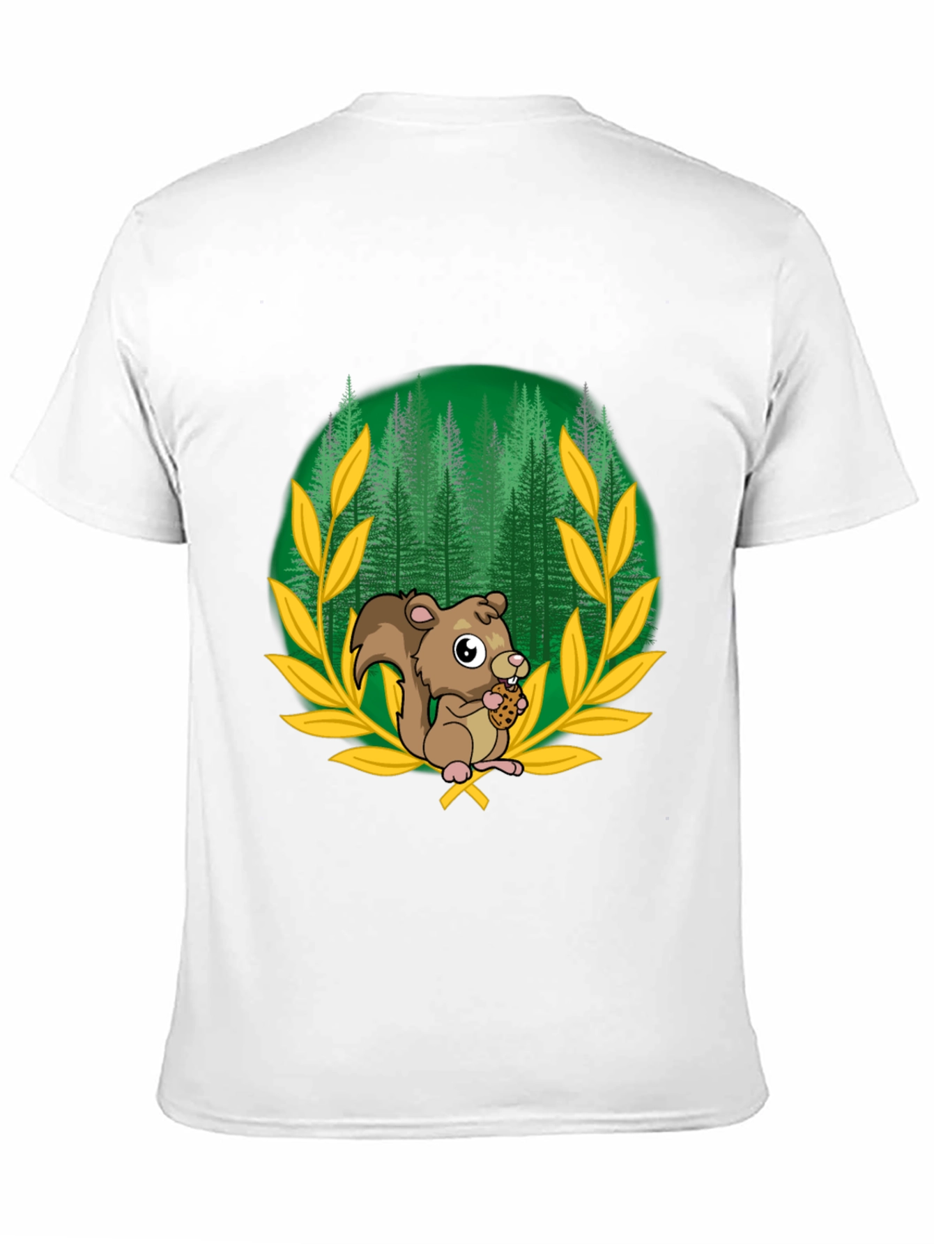 Squirrel Forest Graphic Tee