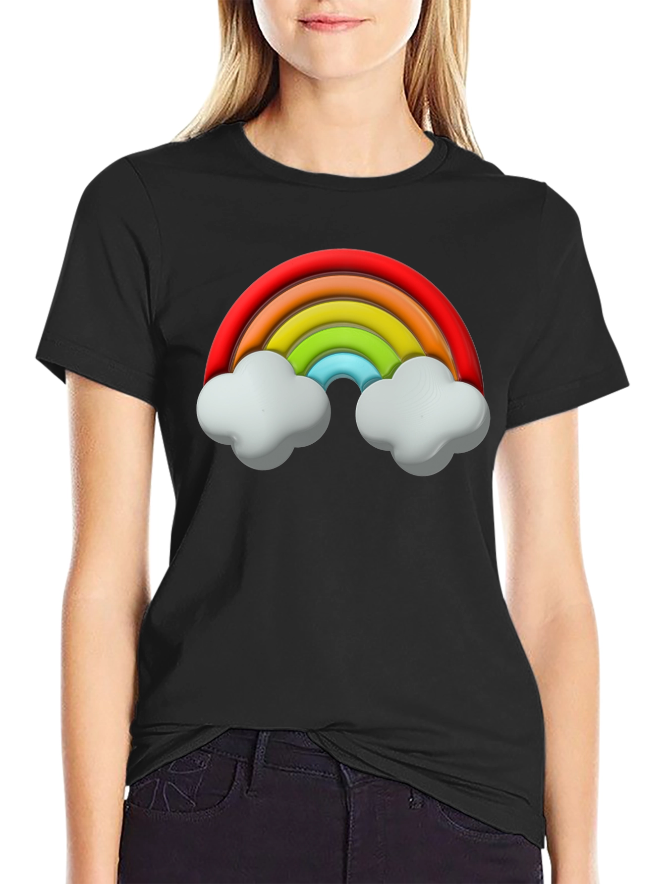 Rainbow Graphic T-Shirt - Fun & Unique Design