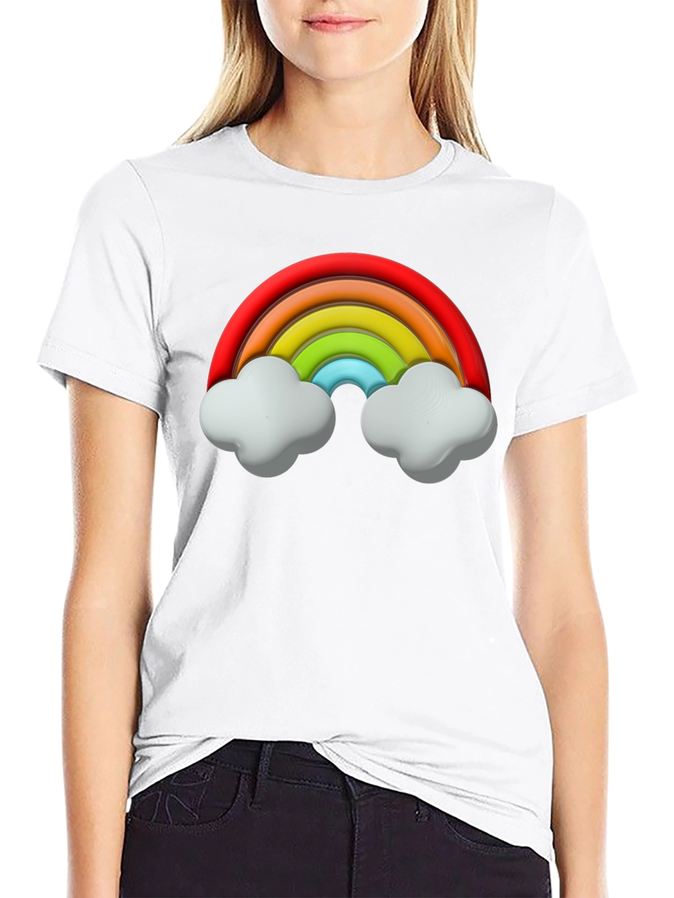 Rainbow Graphic T-Shirt - Fun & Unique Design