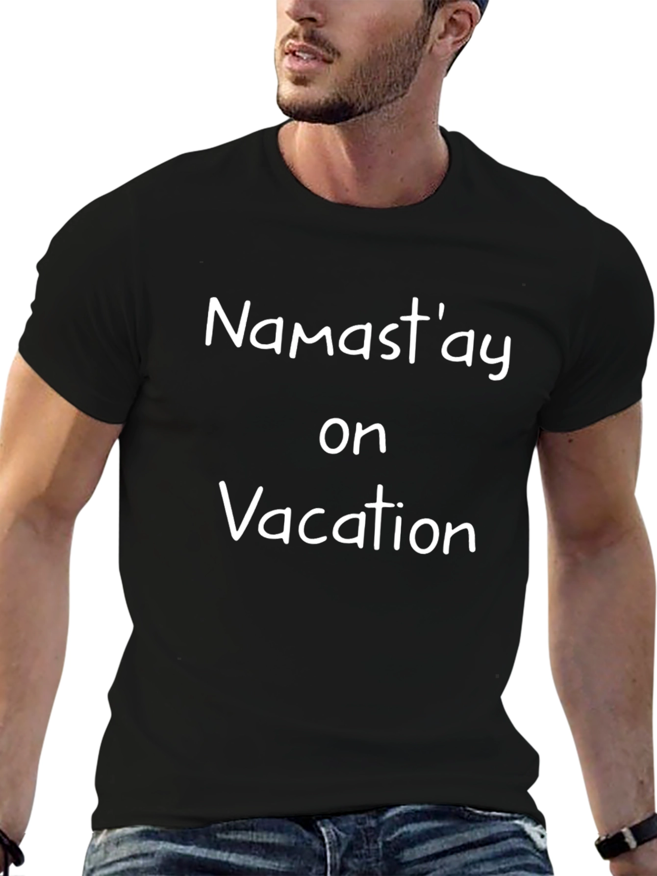 Namastay On Vacation T-Shirt