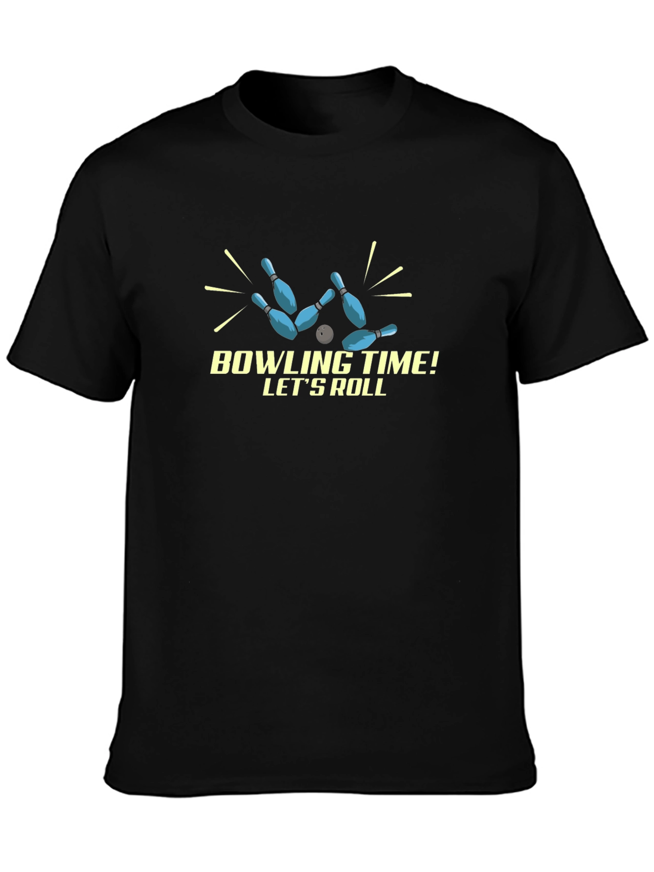 Bowling Time T-Shirt - Lets Roll!