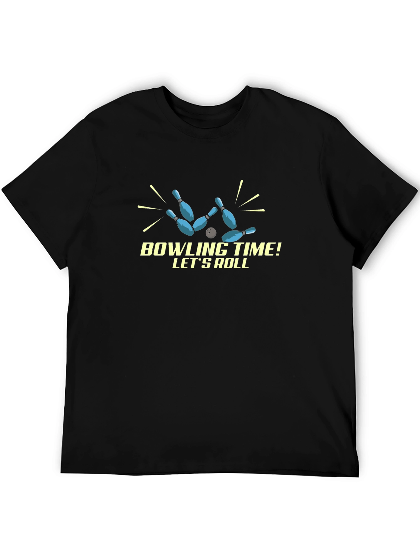 Bowling Time T-Shirt - Lets Roll!