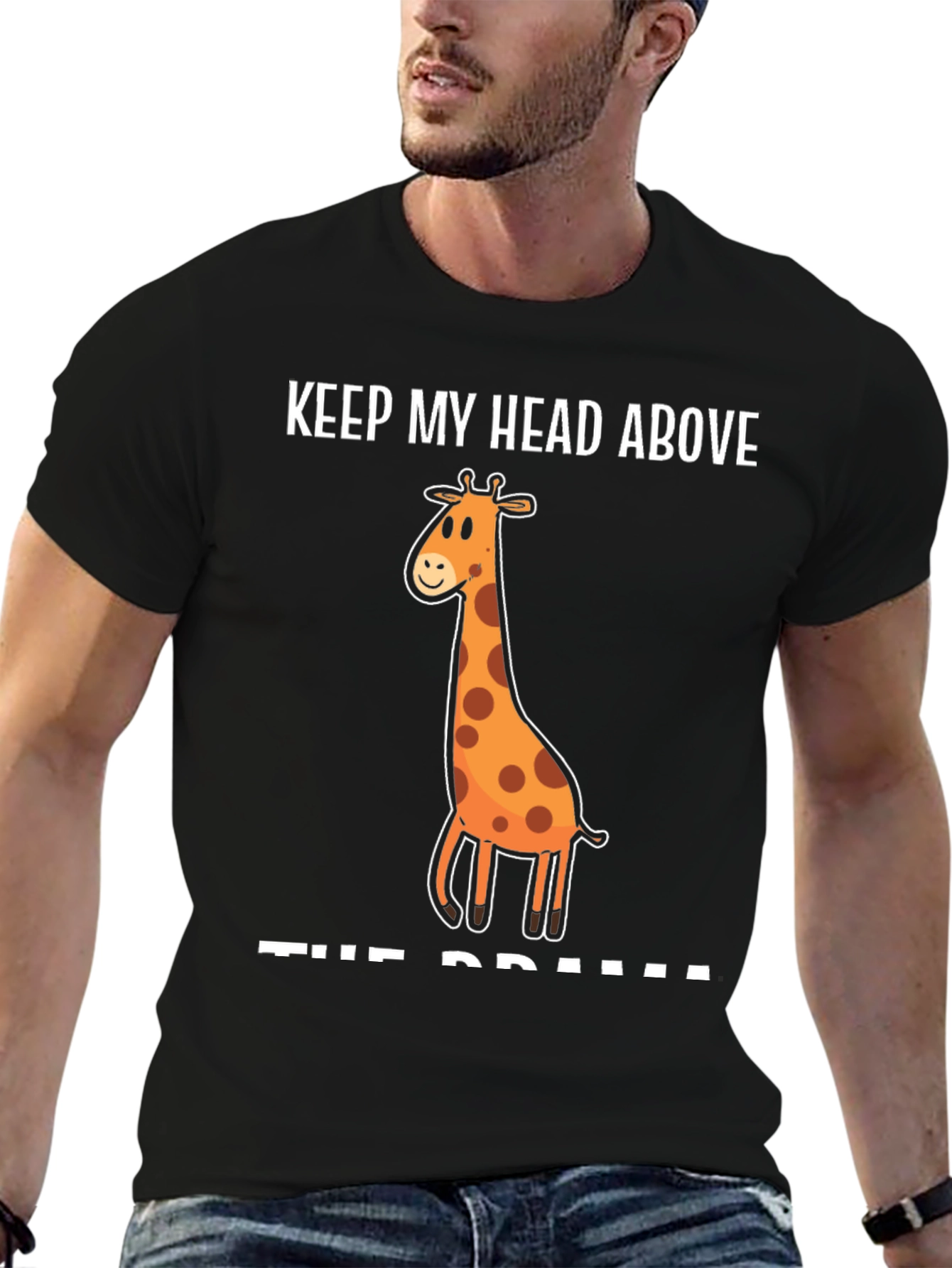 Keep My Head Above the Drama Giraffe T-Shirt