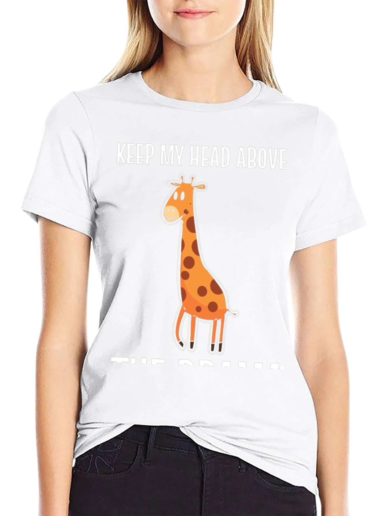Keep My Head Above the Drama Giraffe T-Shirt