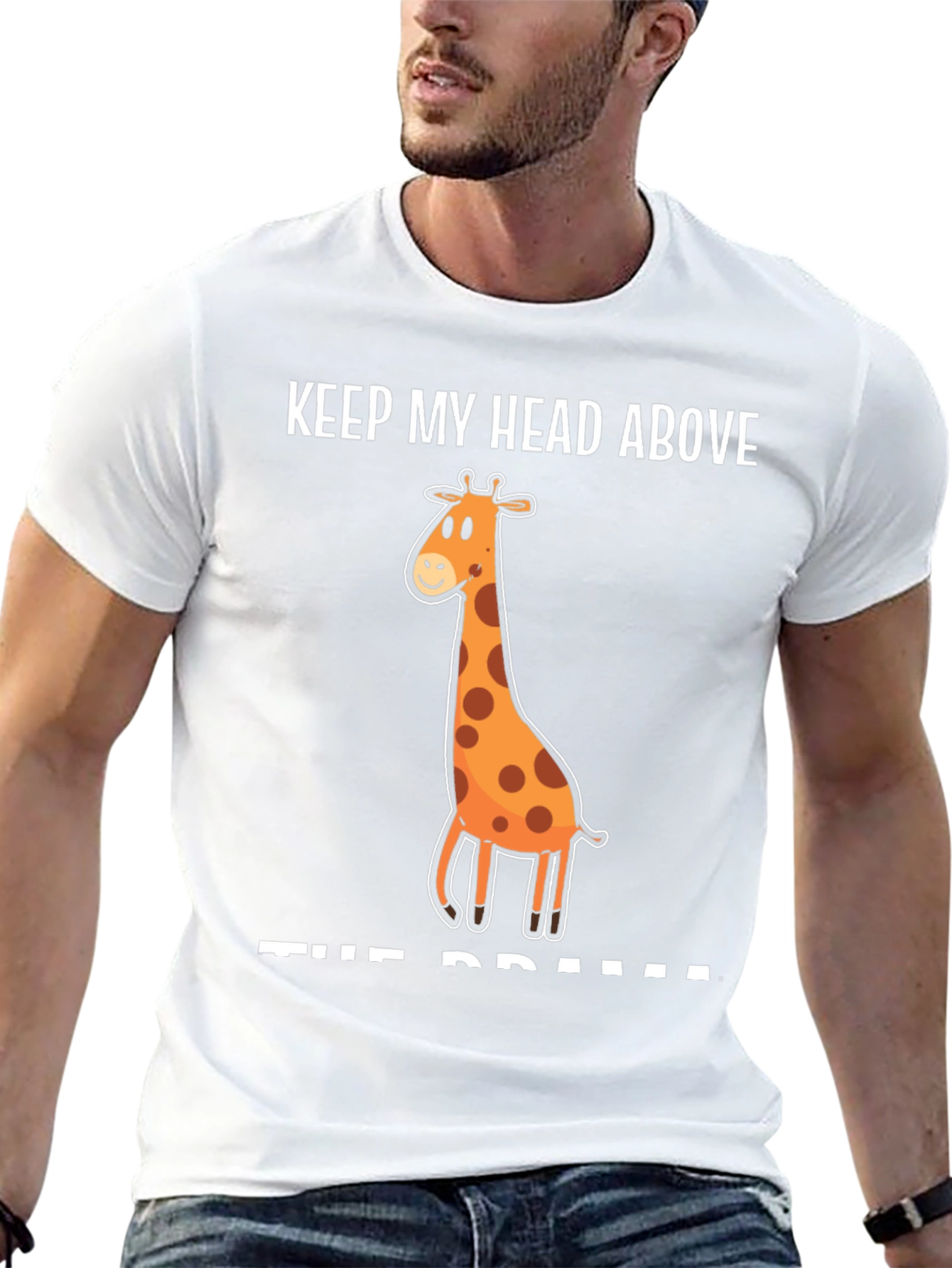 Keep My Head Above the Drama Giraffe T-Shirt