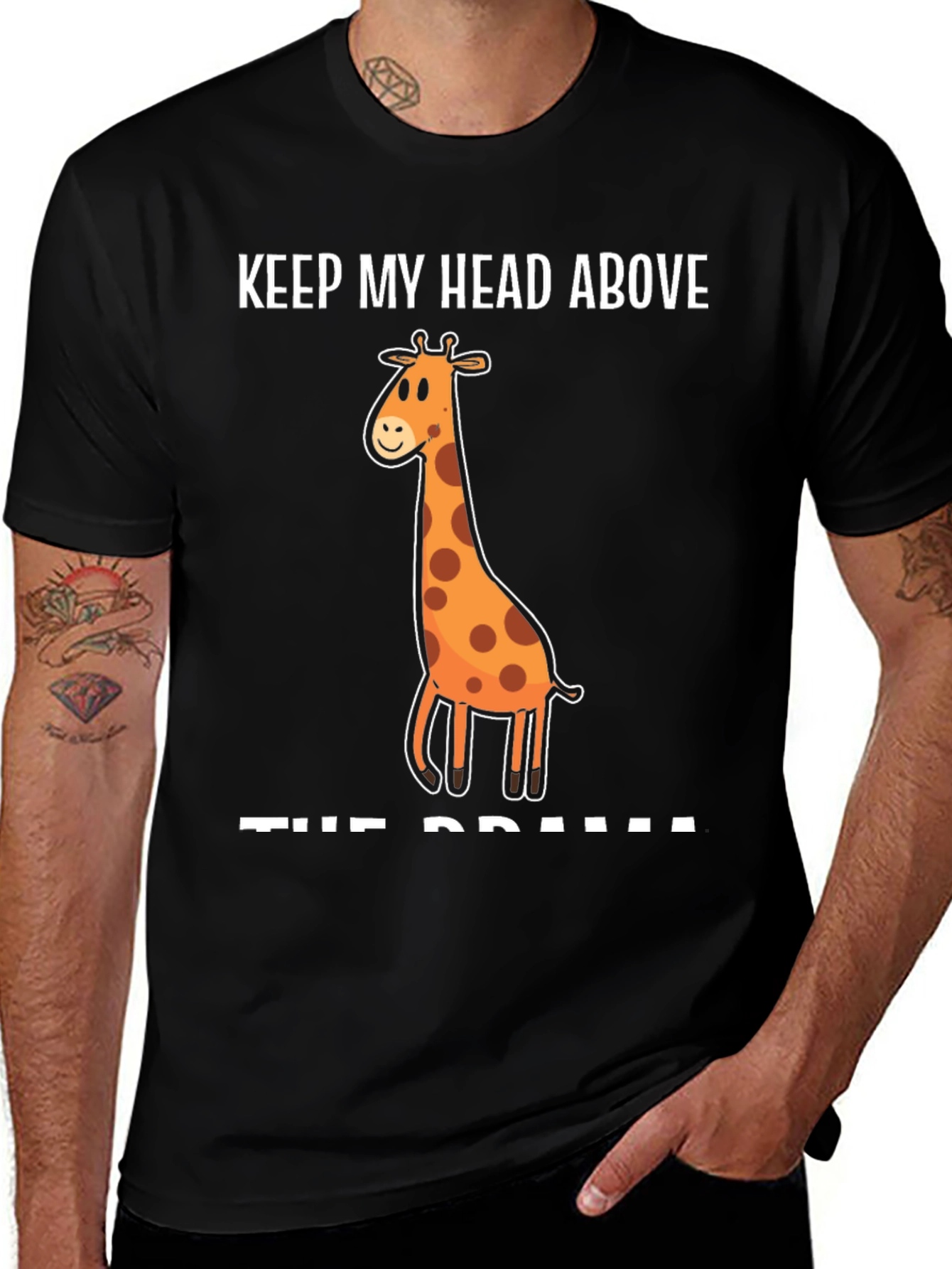 Keep My Head Above the Drama Giraffe T-Shirt