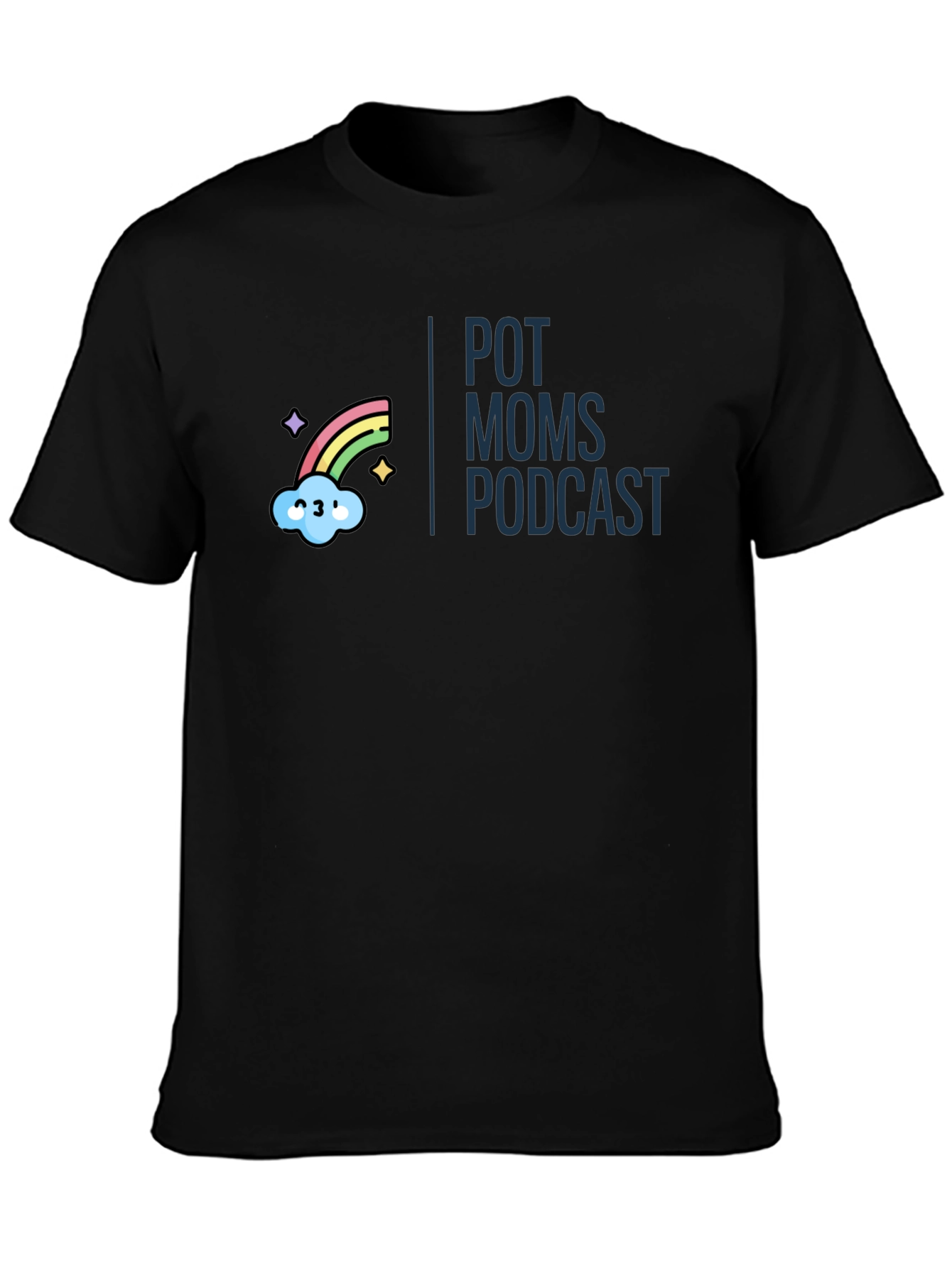 Pot Moms Podcast Graphic T-Shirt