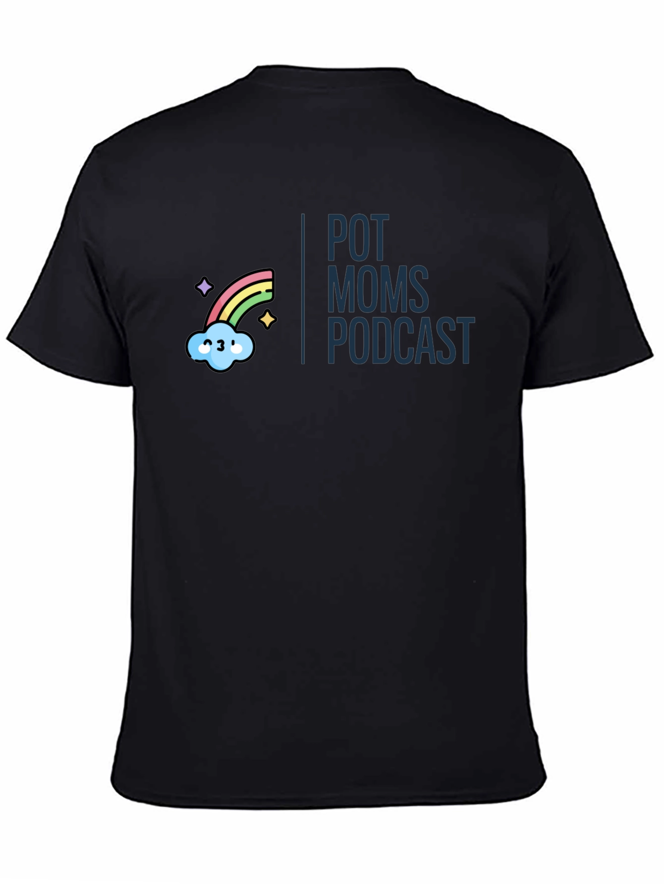 Pot Moms Podcast Graphic T-Shirt