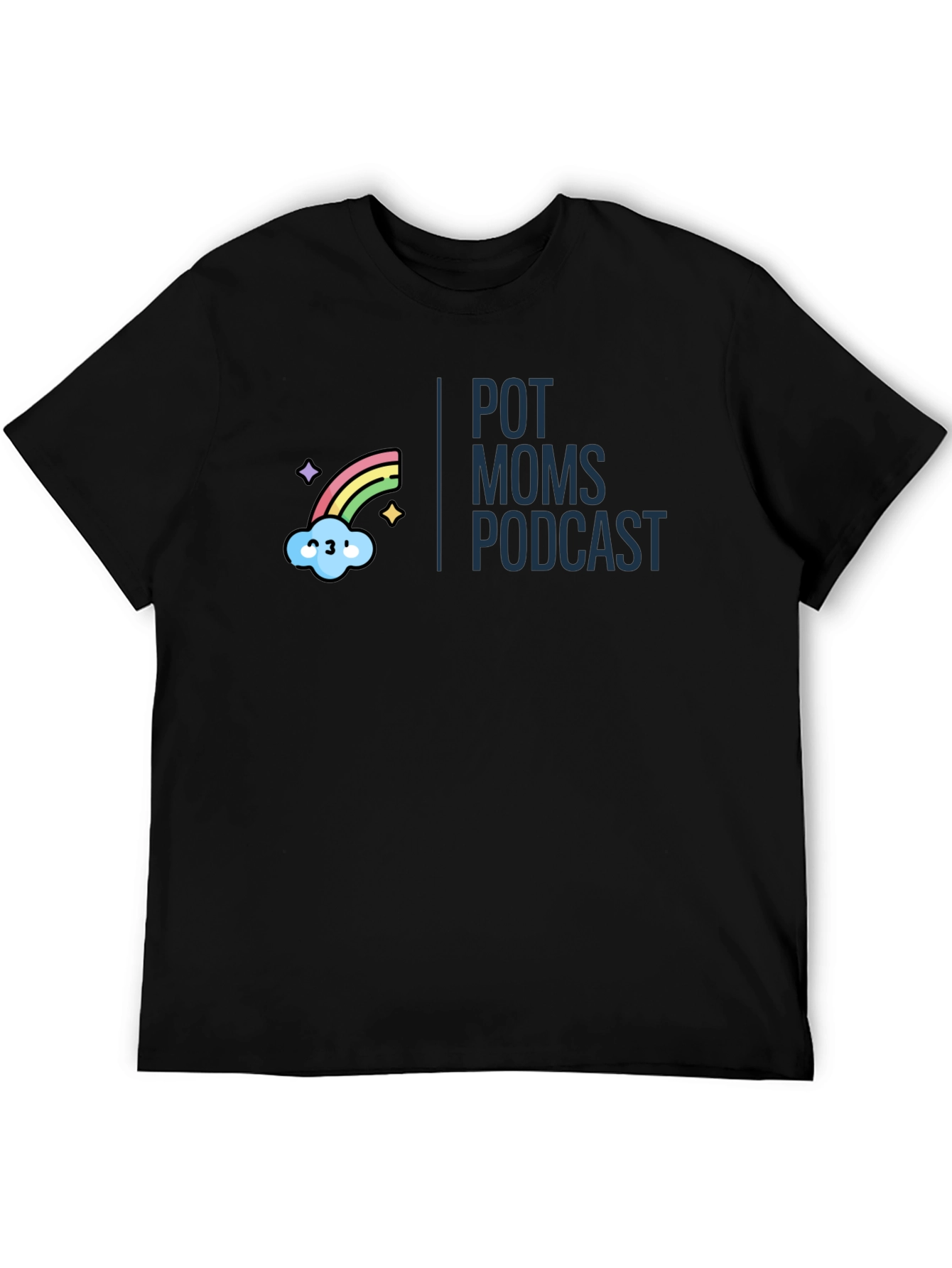 Pot Moms Podcast Graphic T-Shirt