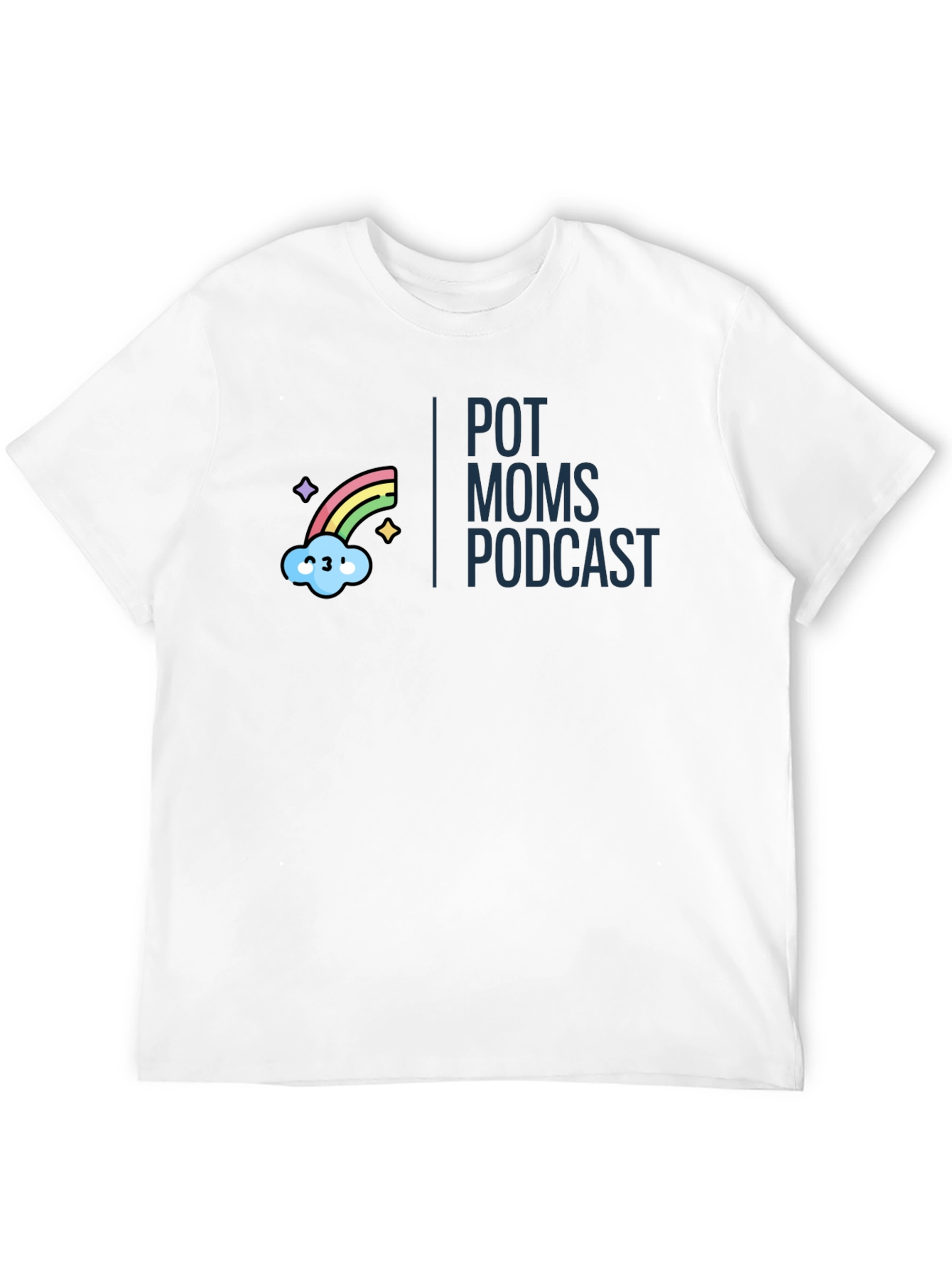 Pot Moms Podcast Graphic T-Shirt