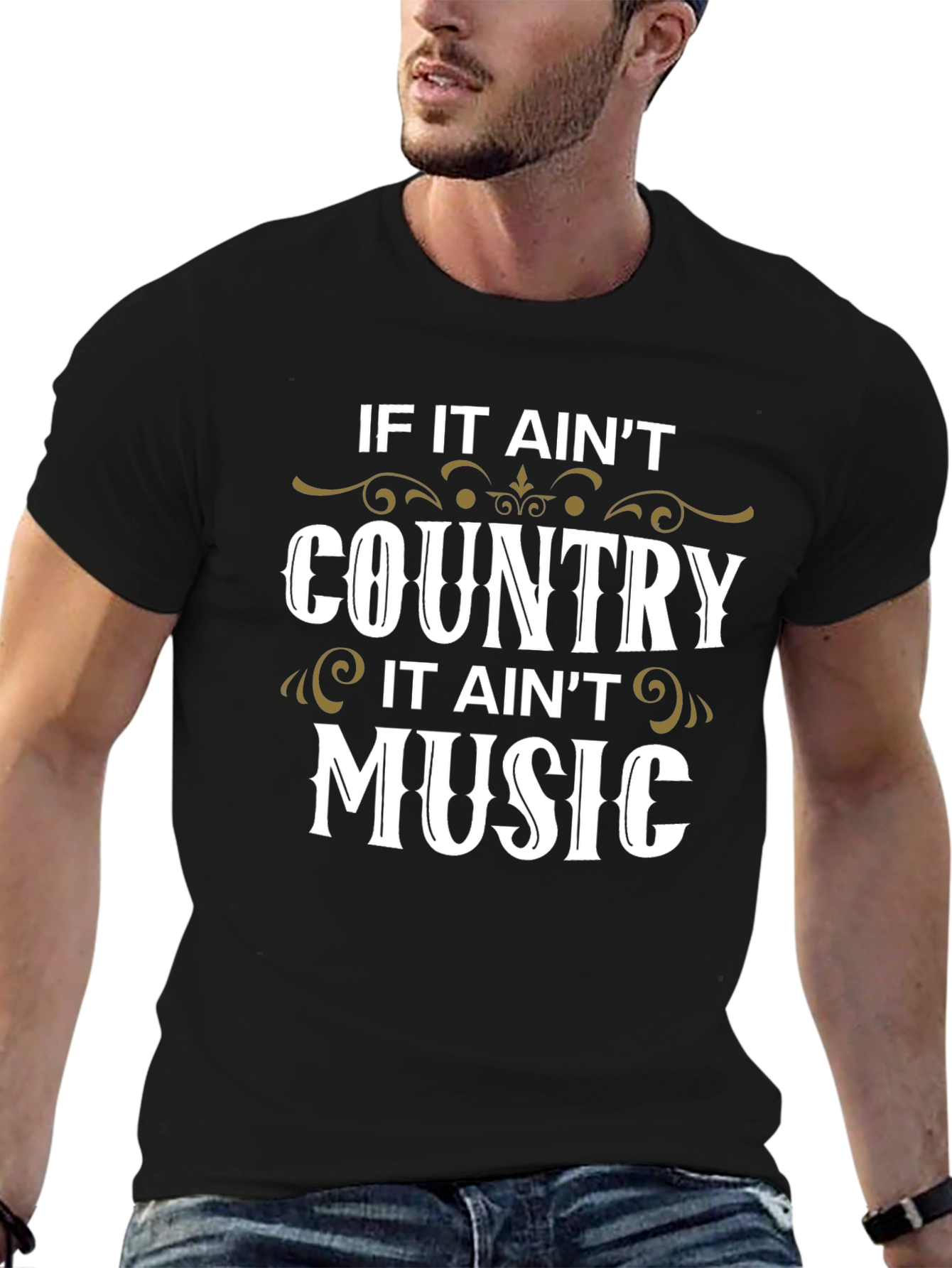 Country Music T-Shirt - If It Aint Country