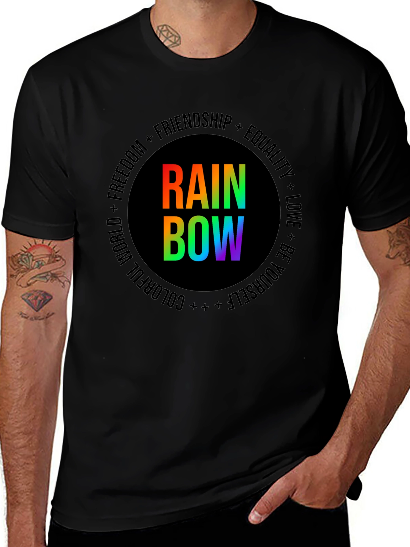 Rainbow LGBTQ+ Pride T-Shirt
