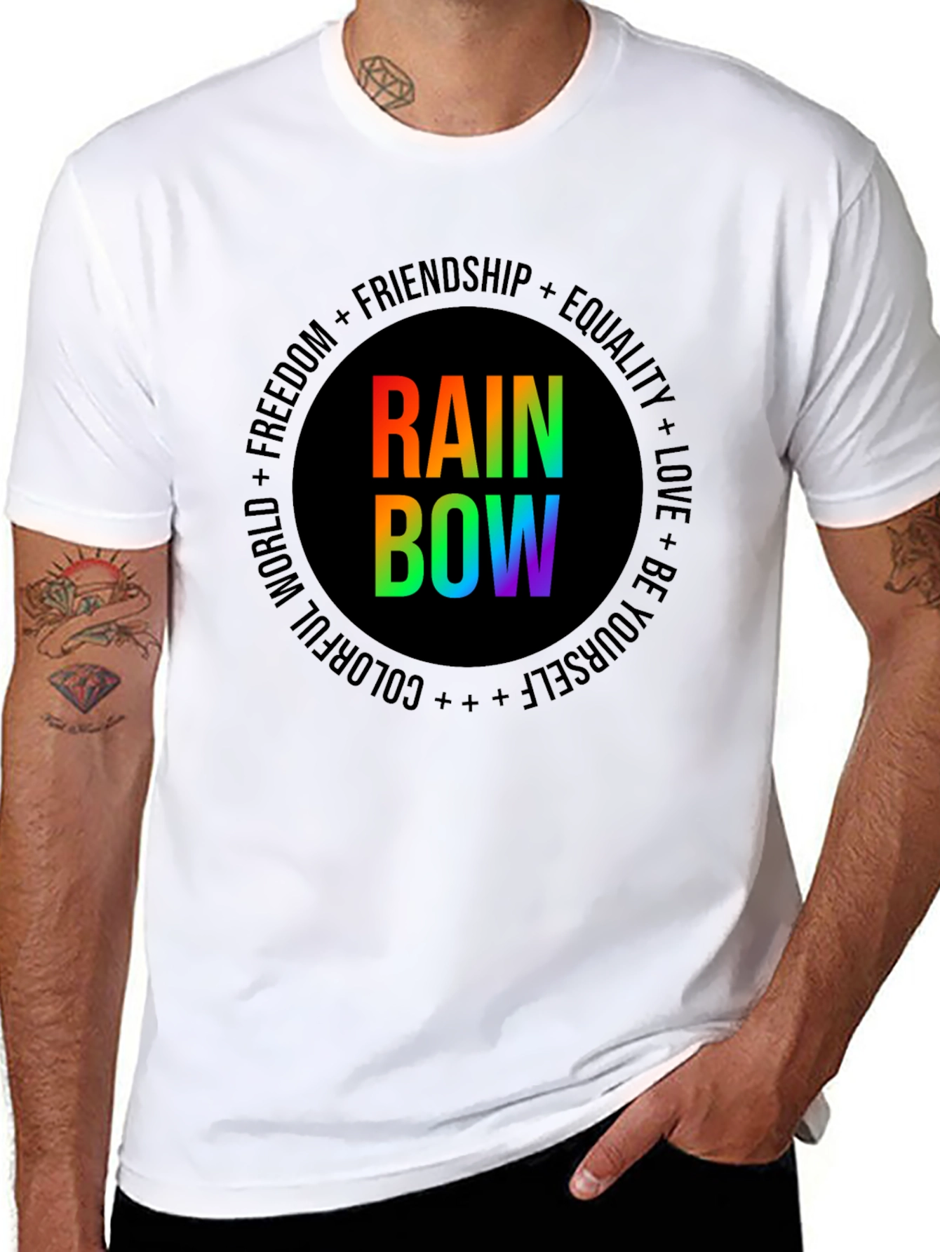 Rainbow LGBTQ+ Pride T-Shirt
