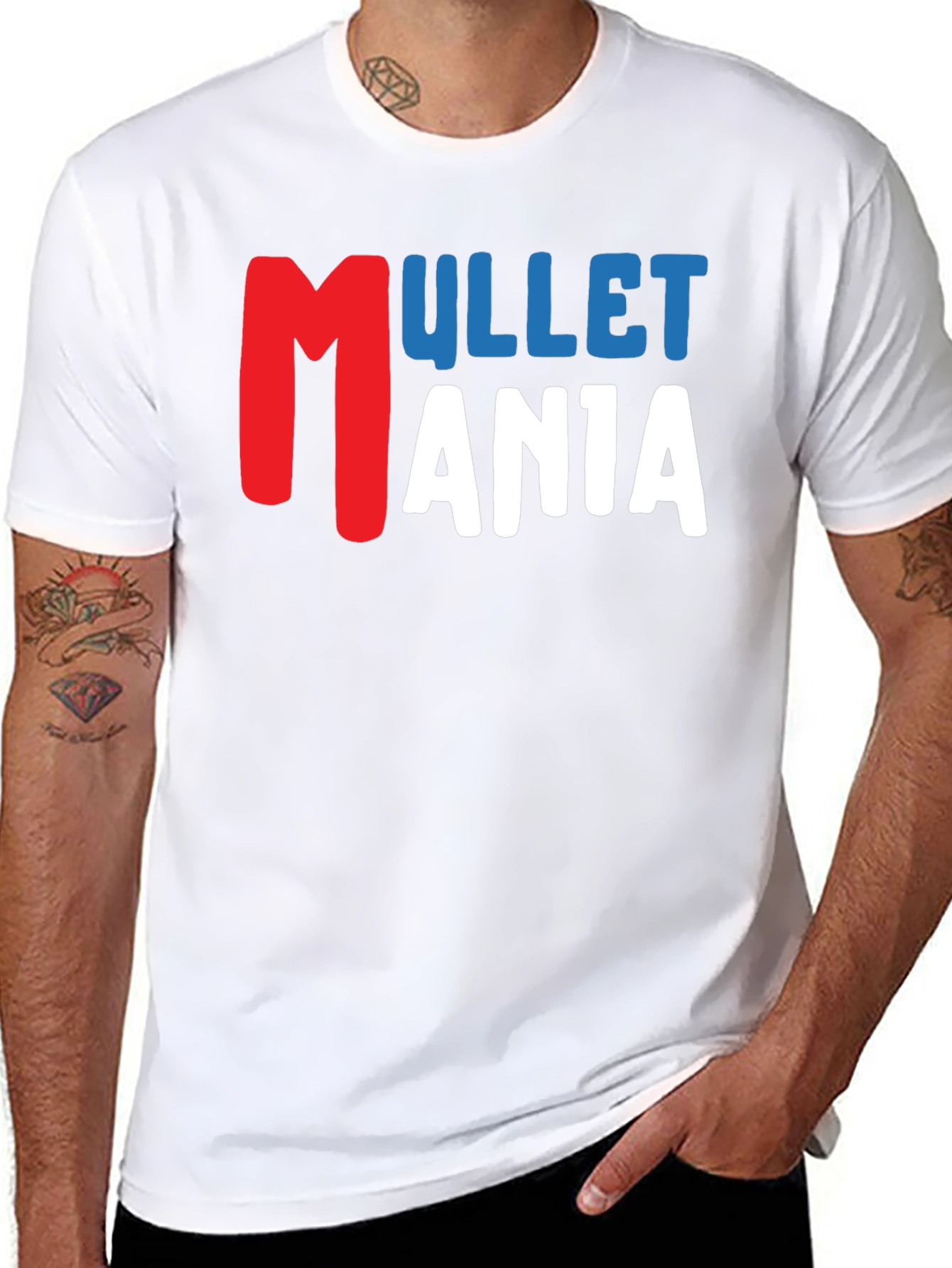 Mullet Mania T-Shirt - Bold & Funny Graphic Tee