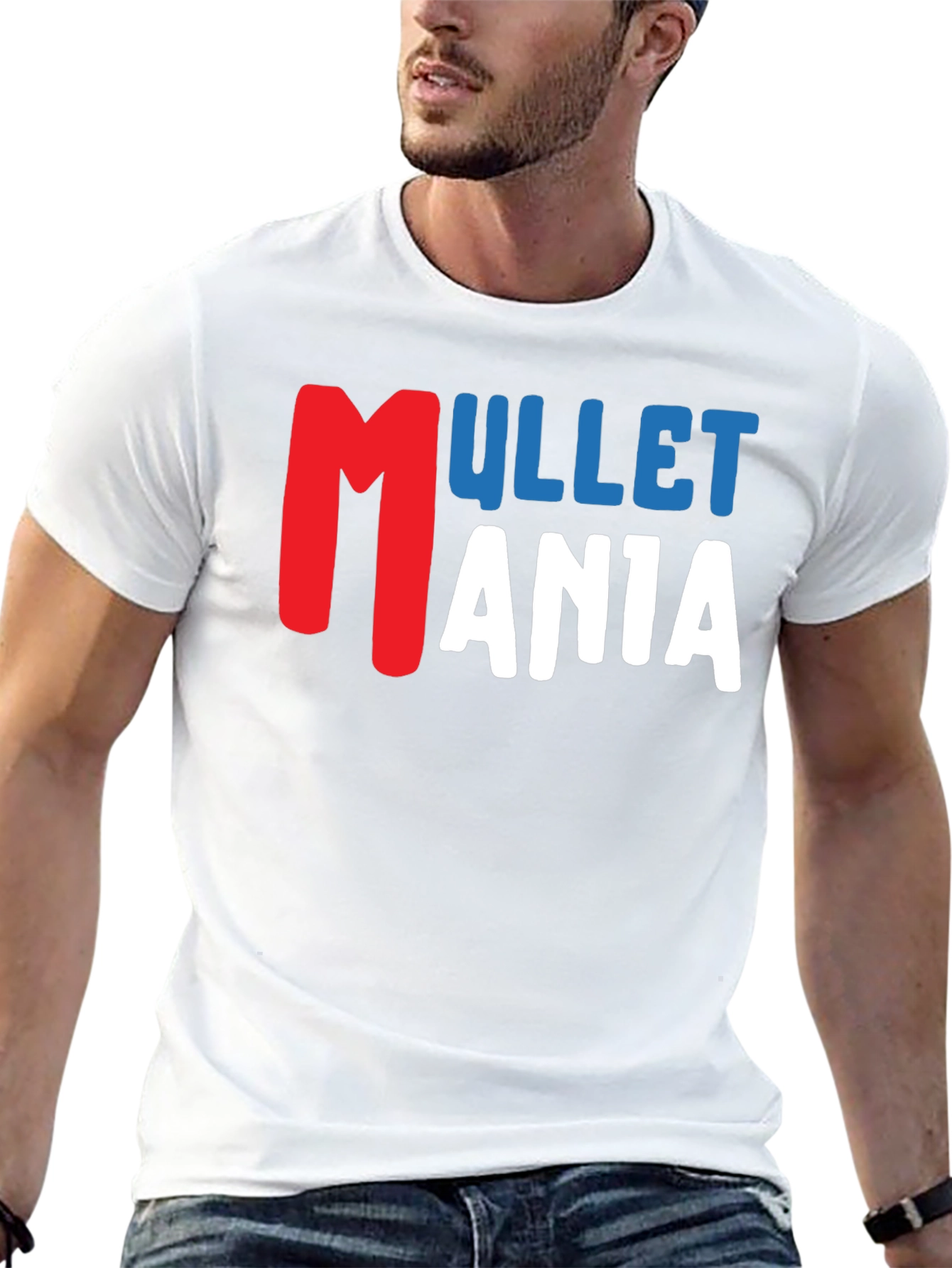 Mullet Mania T-Shirt - Bold & Funny Graphic Tee