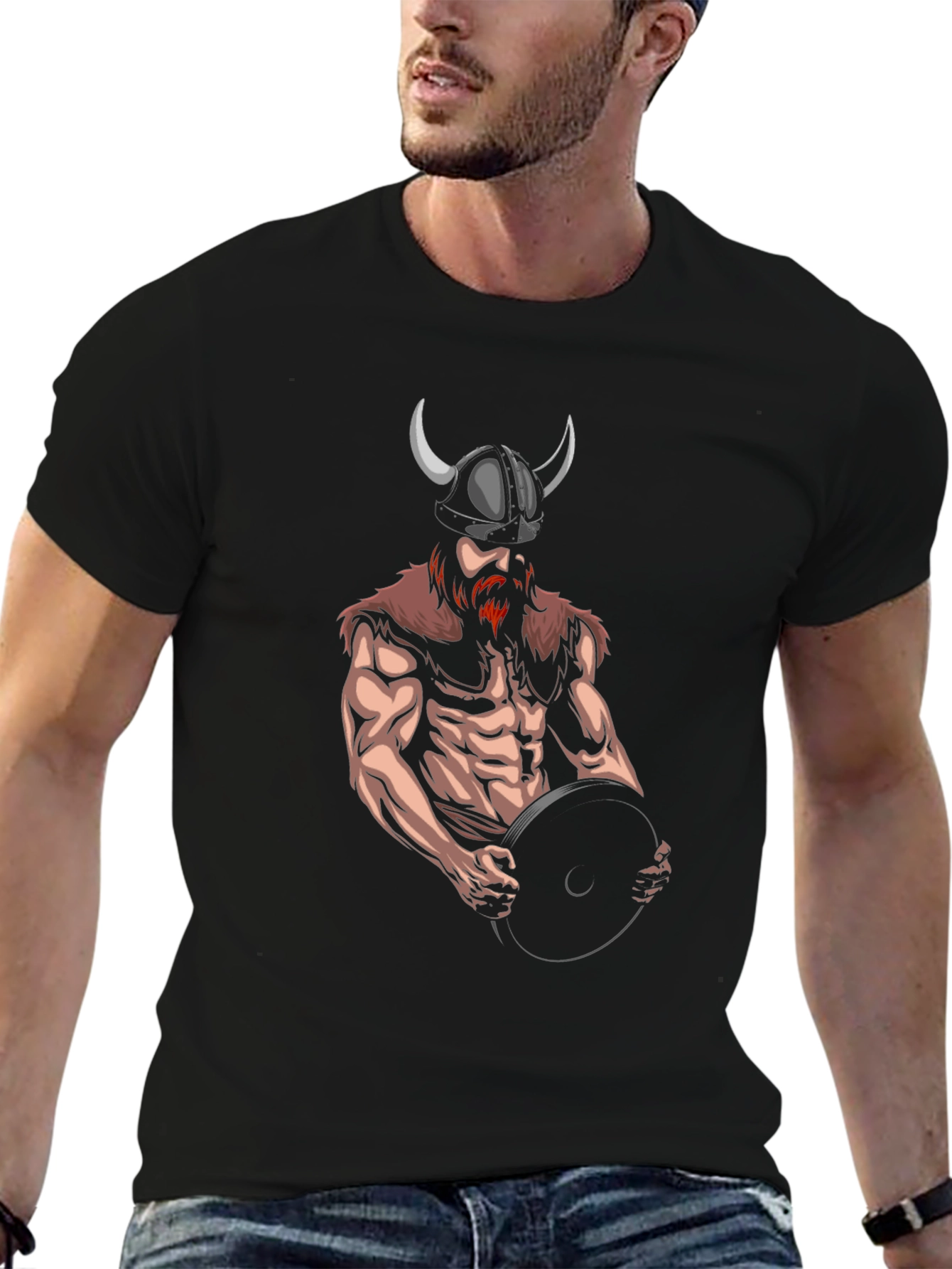 Viking Gym T-Shirt - Lift Like a Warrior!