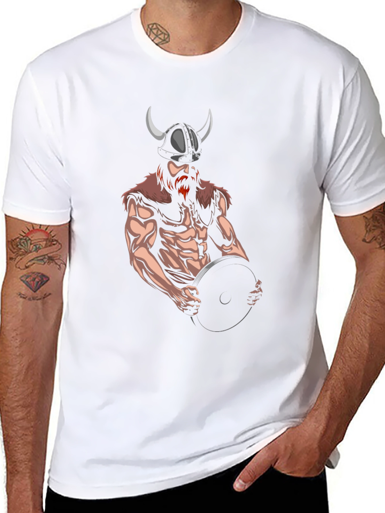 Viking Gym T-Shirt - Lift Like a Warrior!