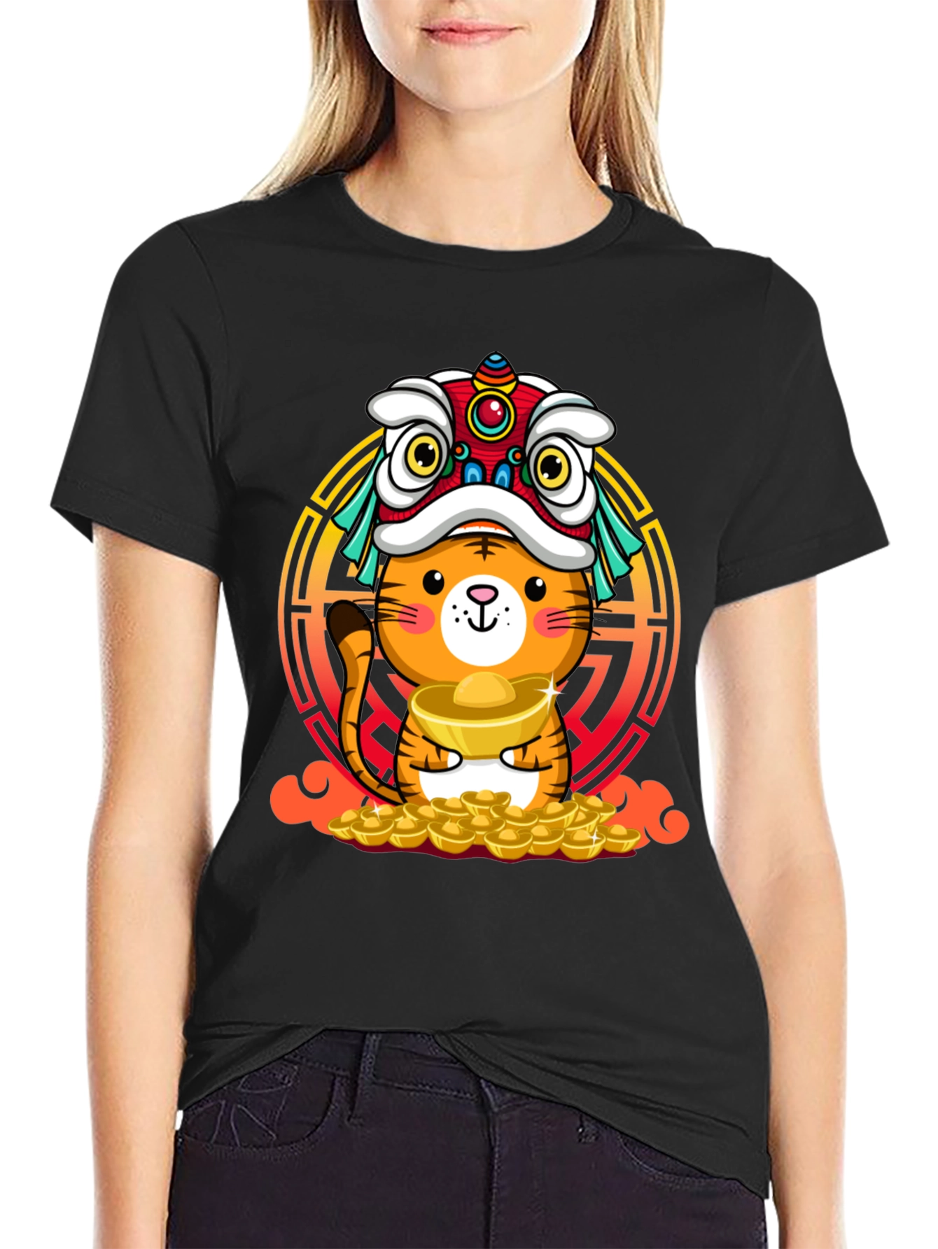 Lucky Tiger Tee - Chinese New Year