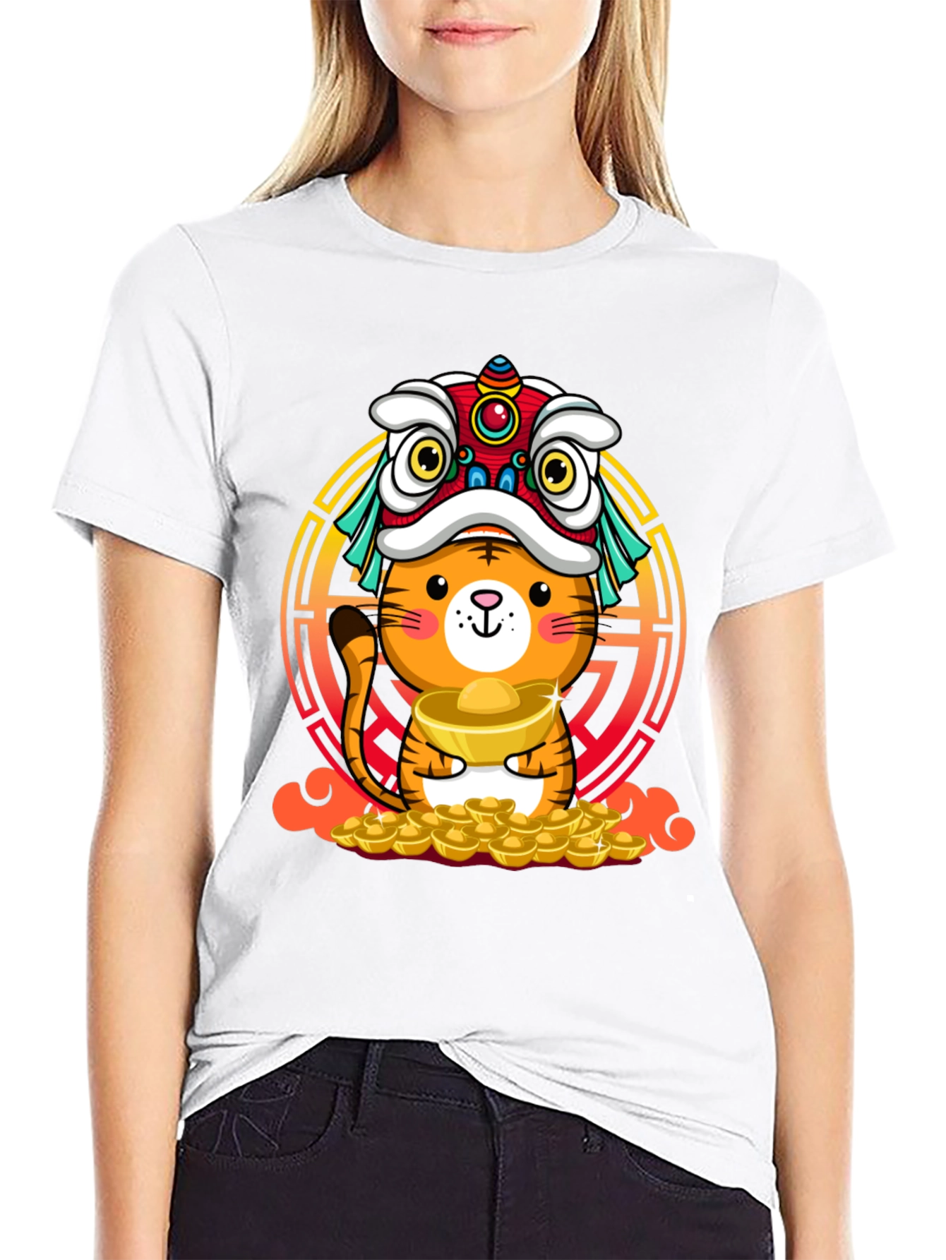 Lucky Tiger Tee - Chinese New Year