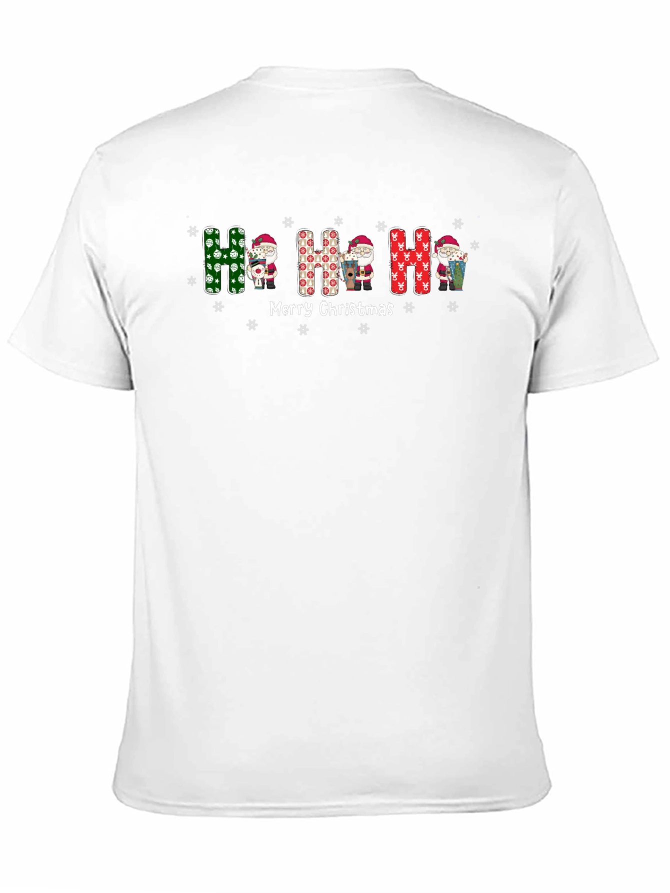 Festive Ho Ho Ho Merry Christmas T-Shirt
