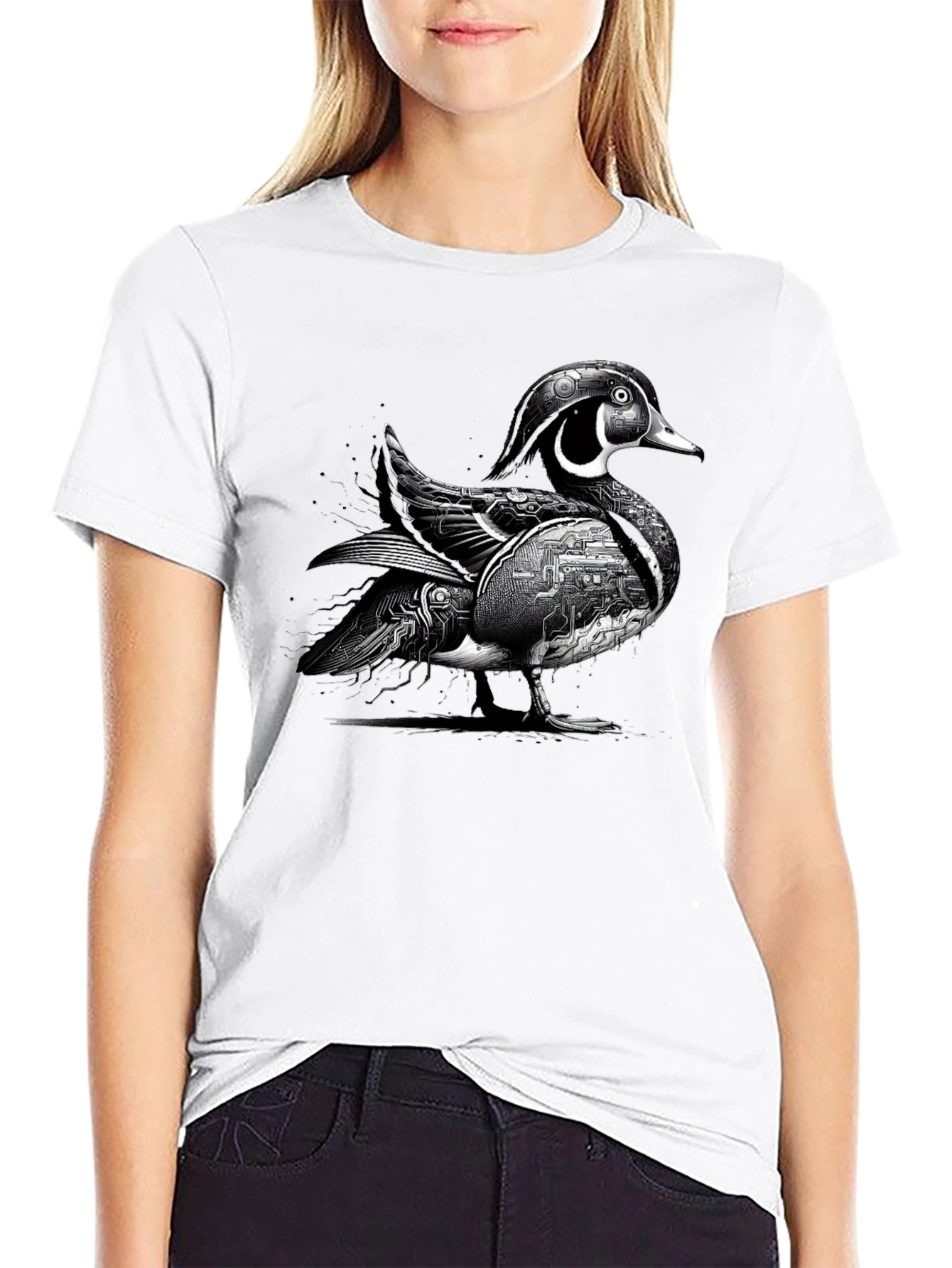 Cyberpunk Duck T-Shirt