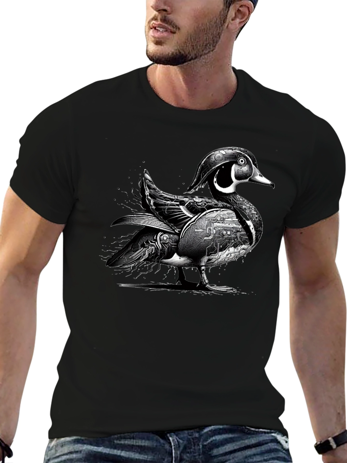 Cyberpunk Duck T-Shirt