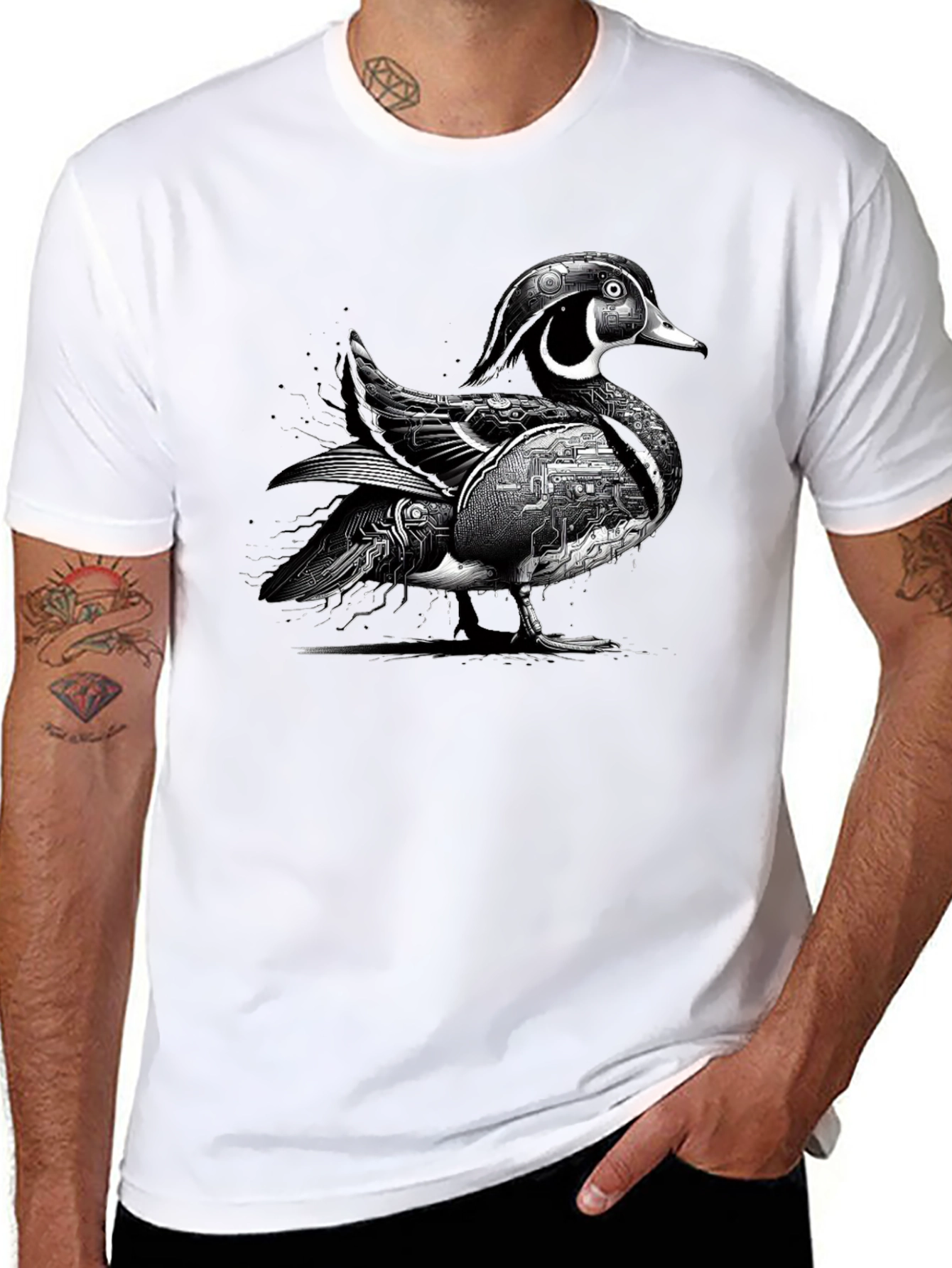 Cyberpunk Duck T-Shirt