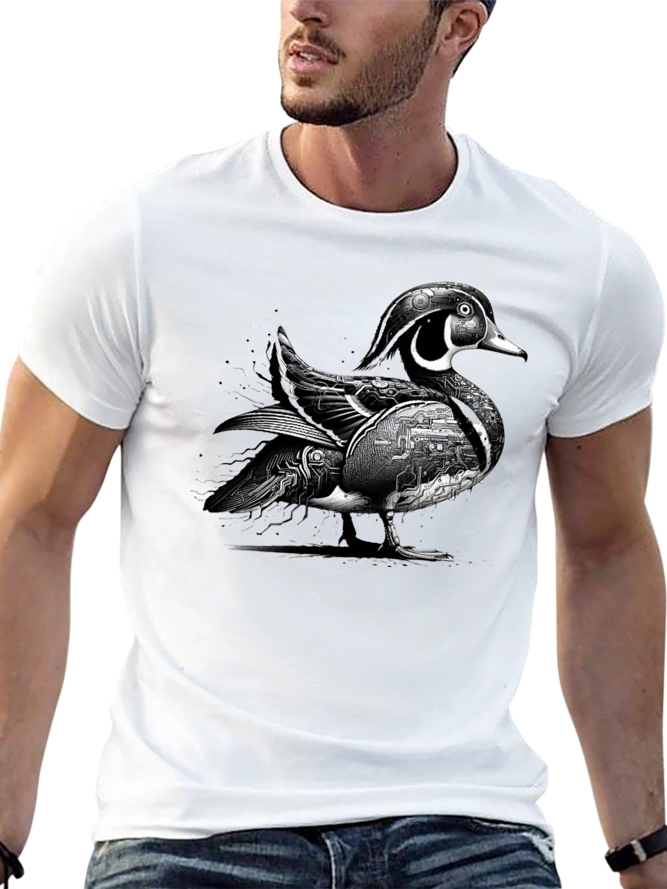 Cyberpunk Duck T-Shirt
