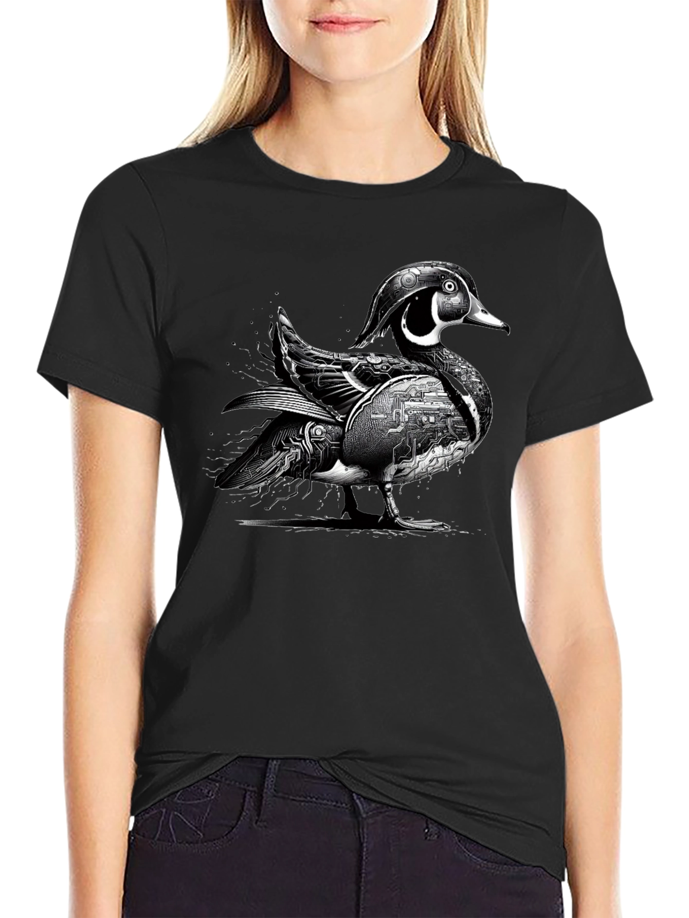 Cyberpunk Duck T-Shirt