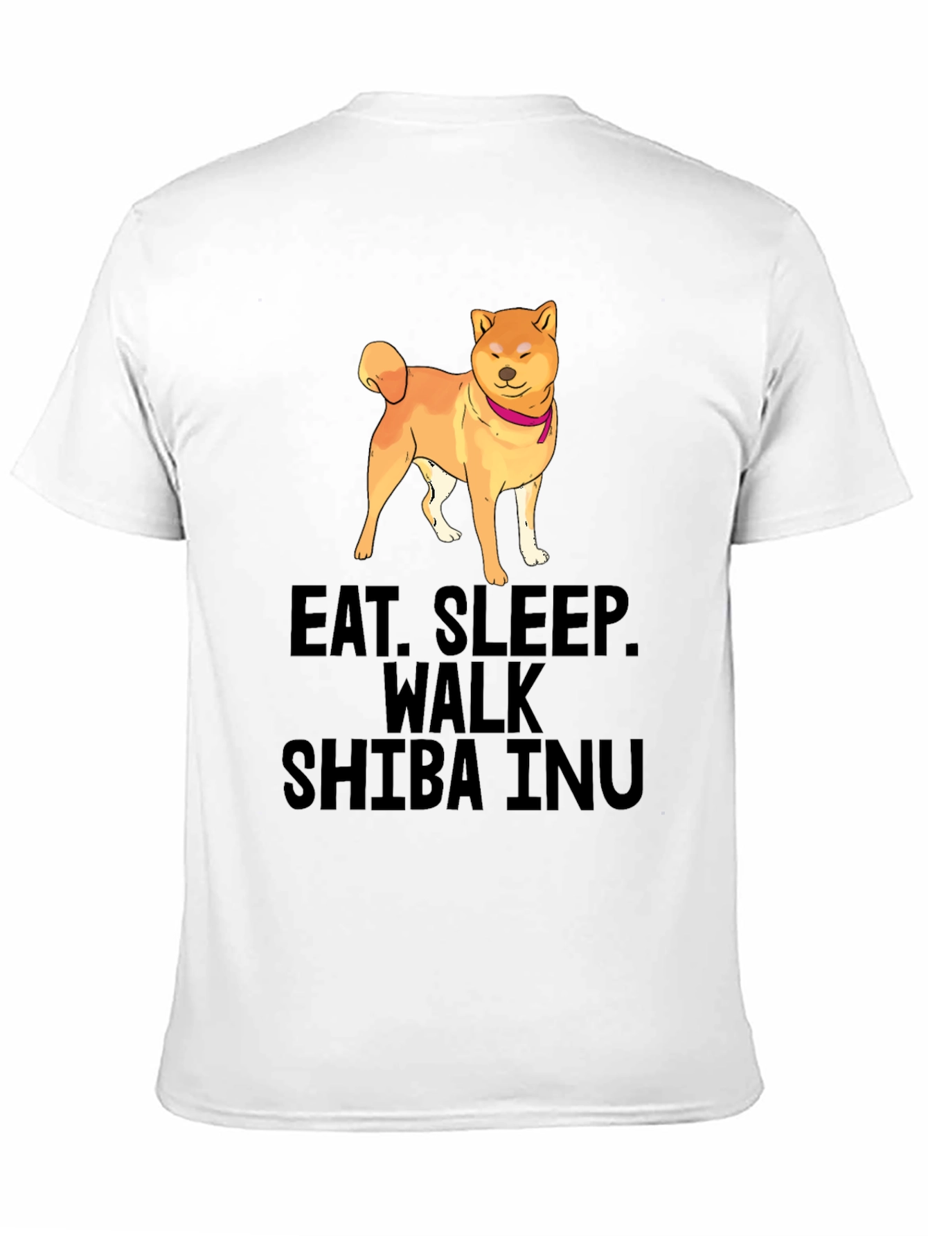 Eat Sleep Walk Shiba Inu T-Shirt