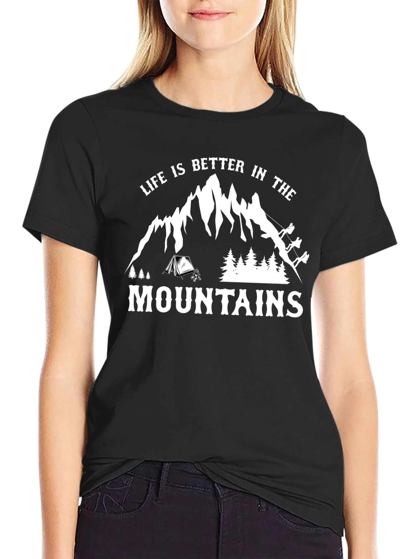 Life is Better in the Mountains Graphic Tee