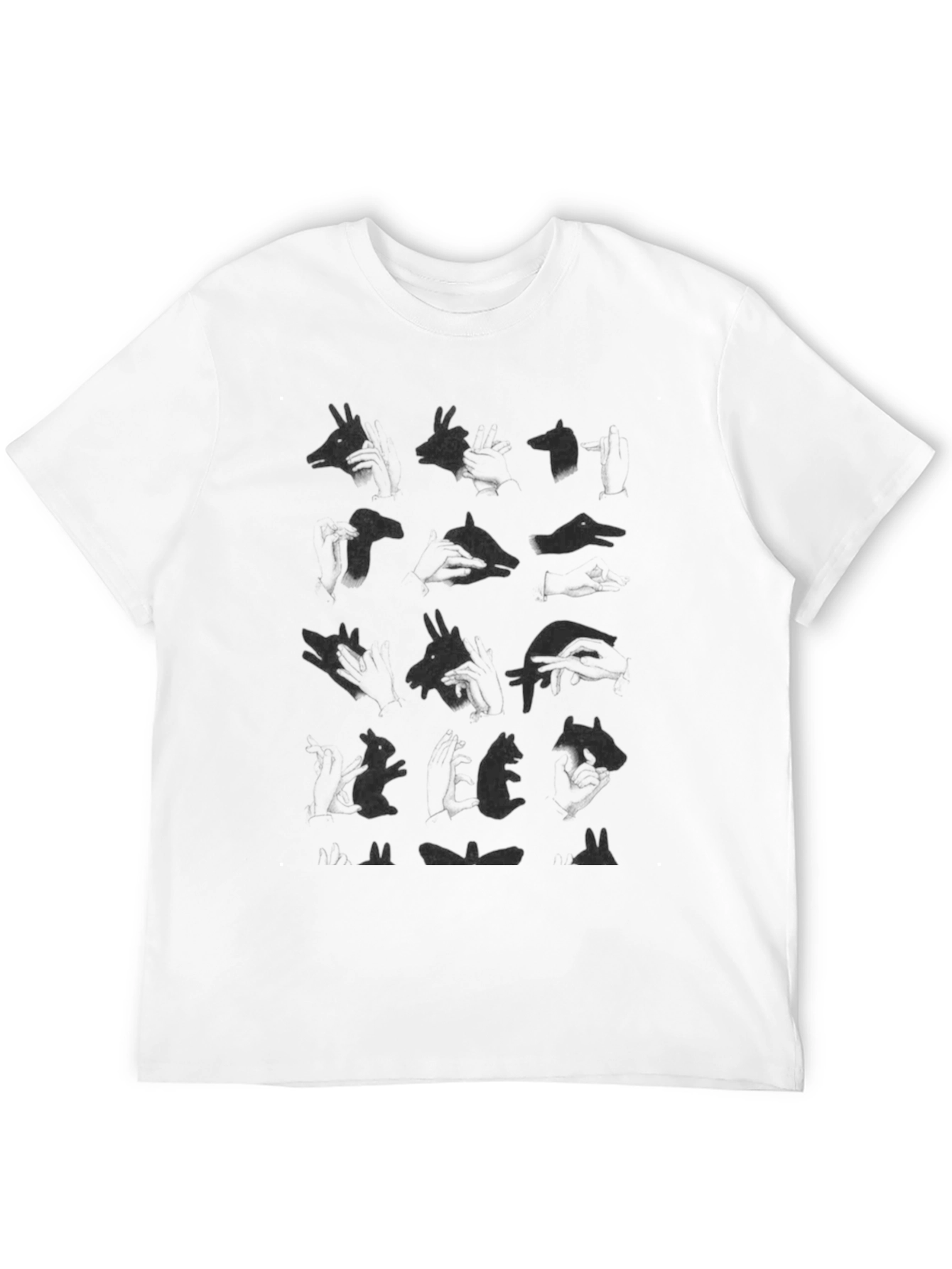 Shadow Puppet T-Shirt - Animal Hand Shadows