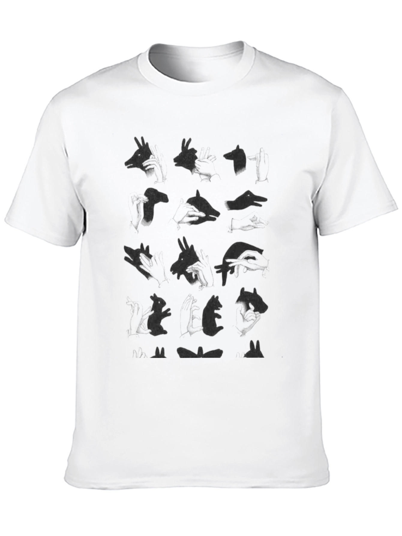 Shadow Puppet T-Shirt - Animal Hand Shadows