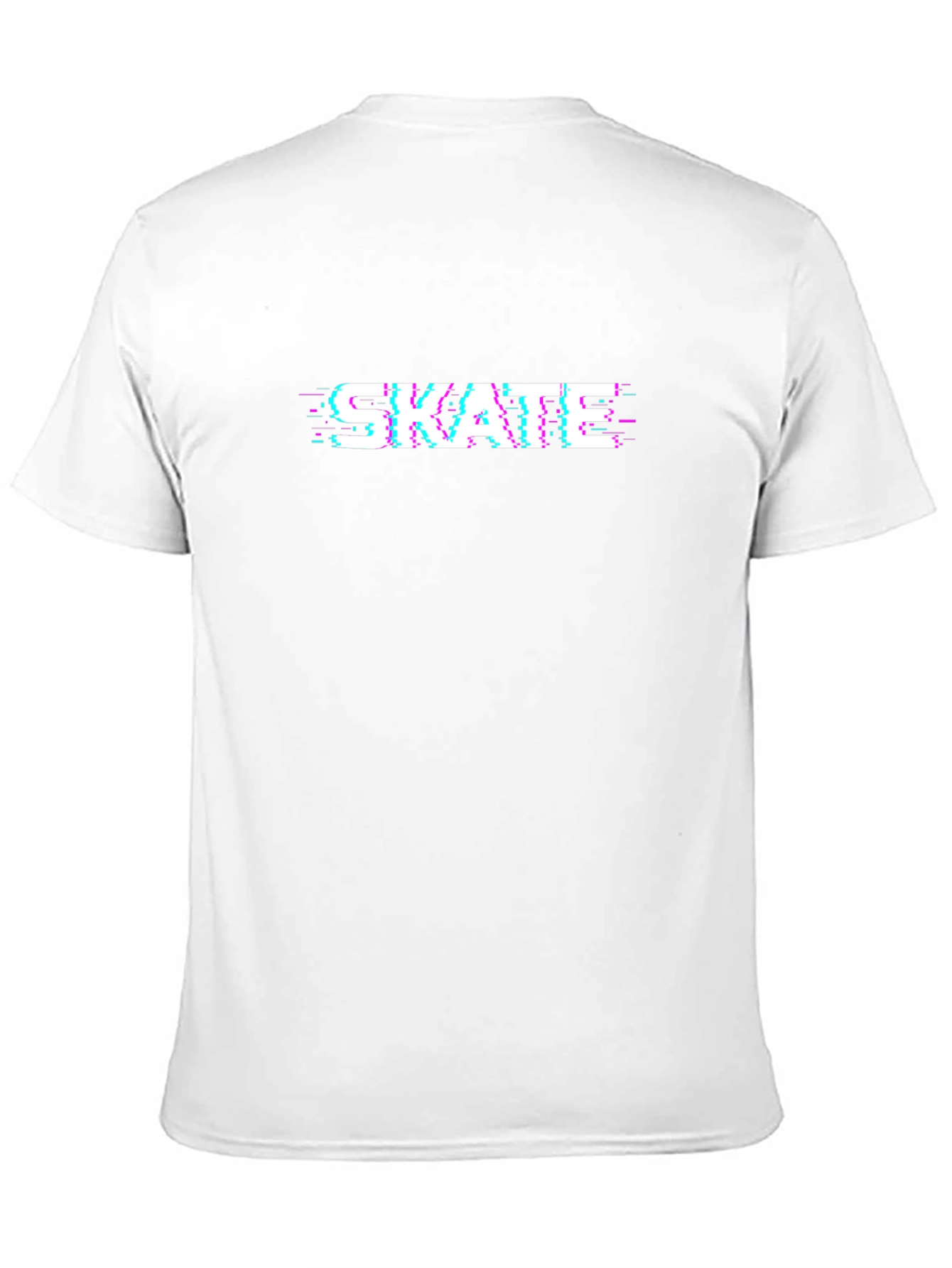 Skate Glitch Graphic Tee - Modern Streetwear