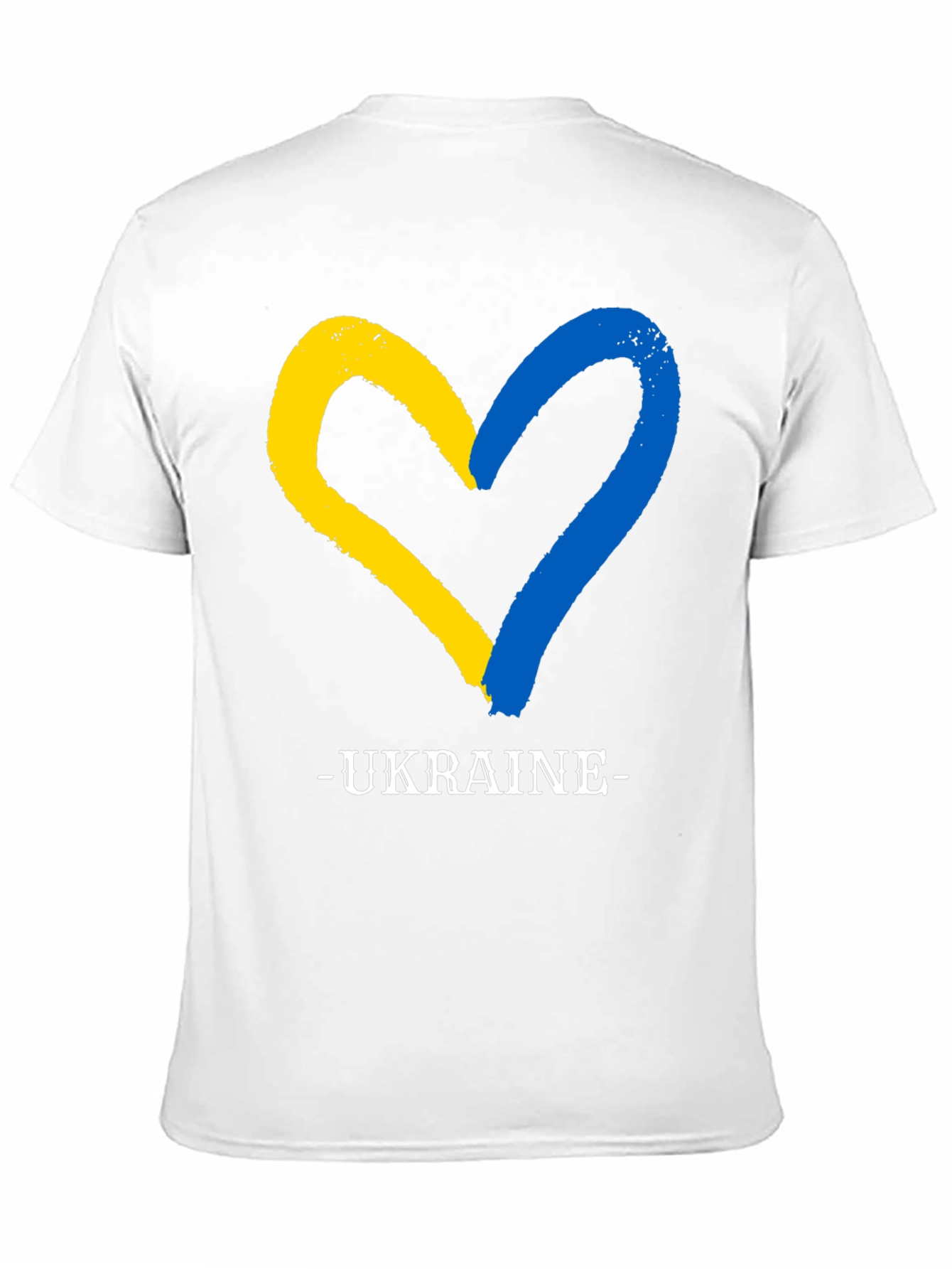 Ukraine Heart Flag T-Shirt
