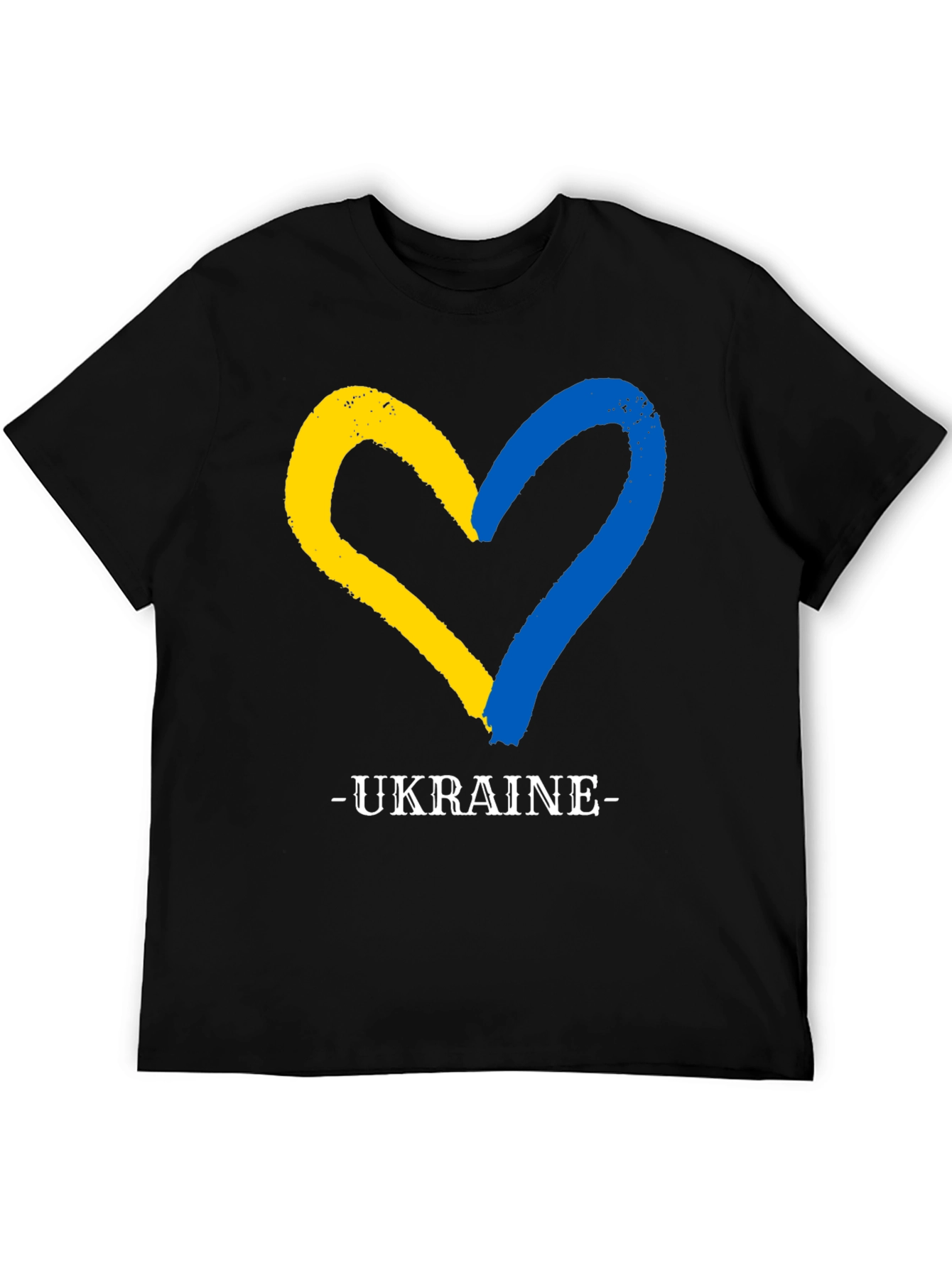Ukraine Heart Flag T-Shirt