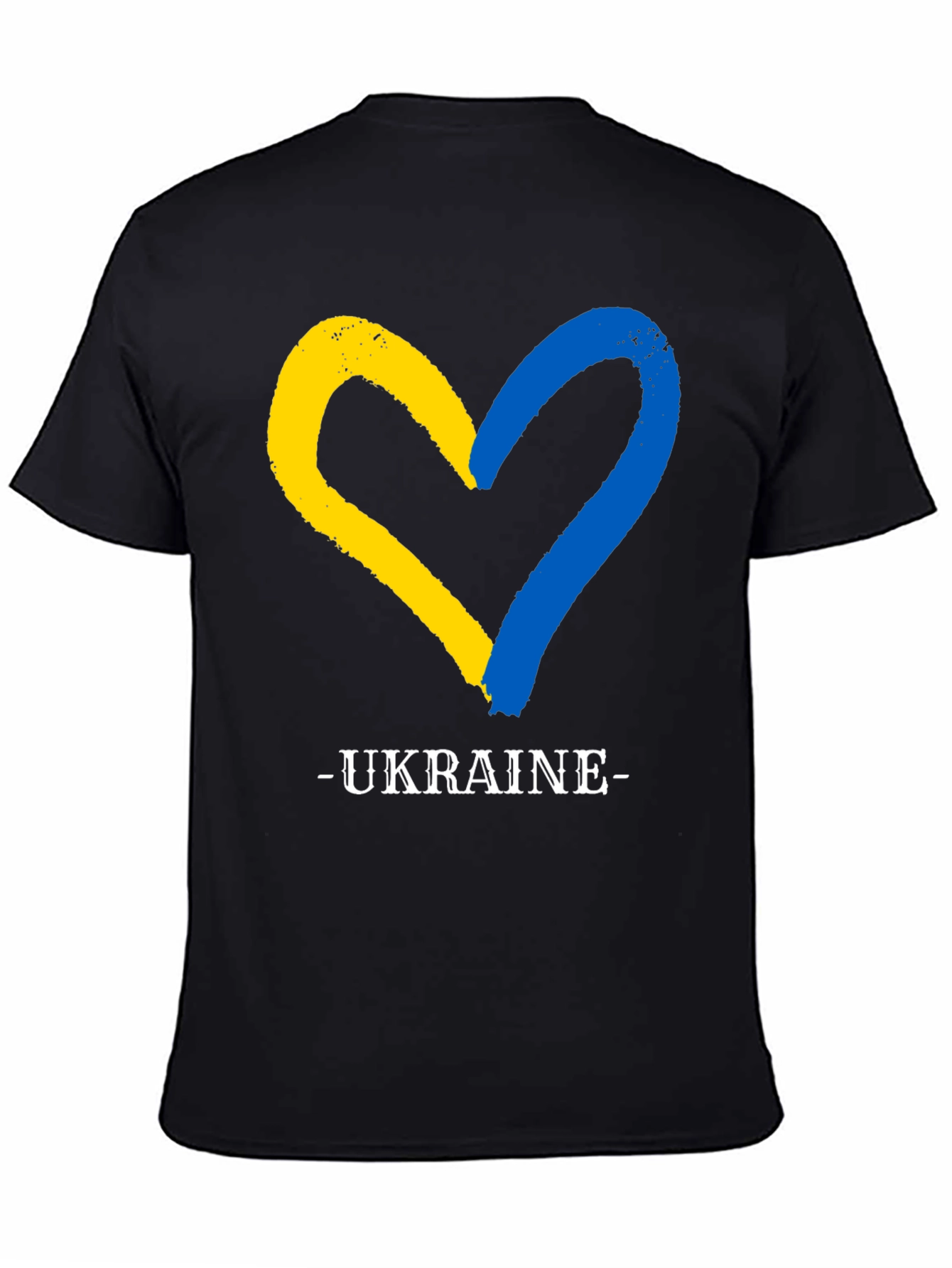 Ukraine Heart Flag T-Shirt