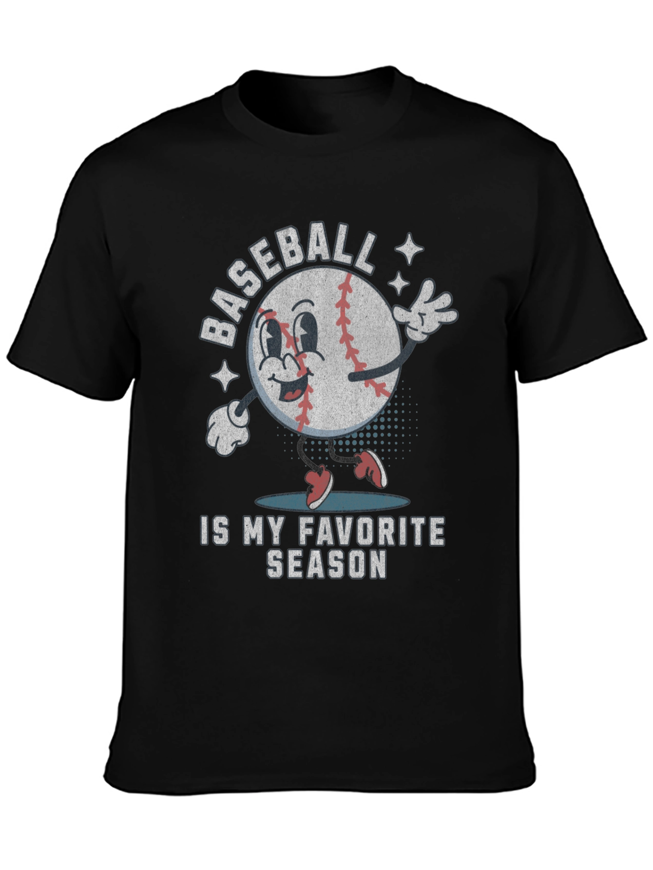 Baseball My Favorite Season Graphic Tee