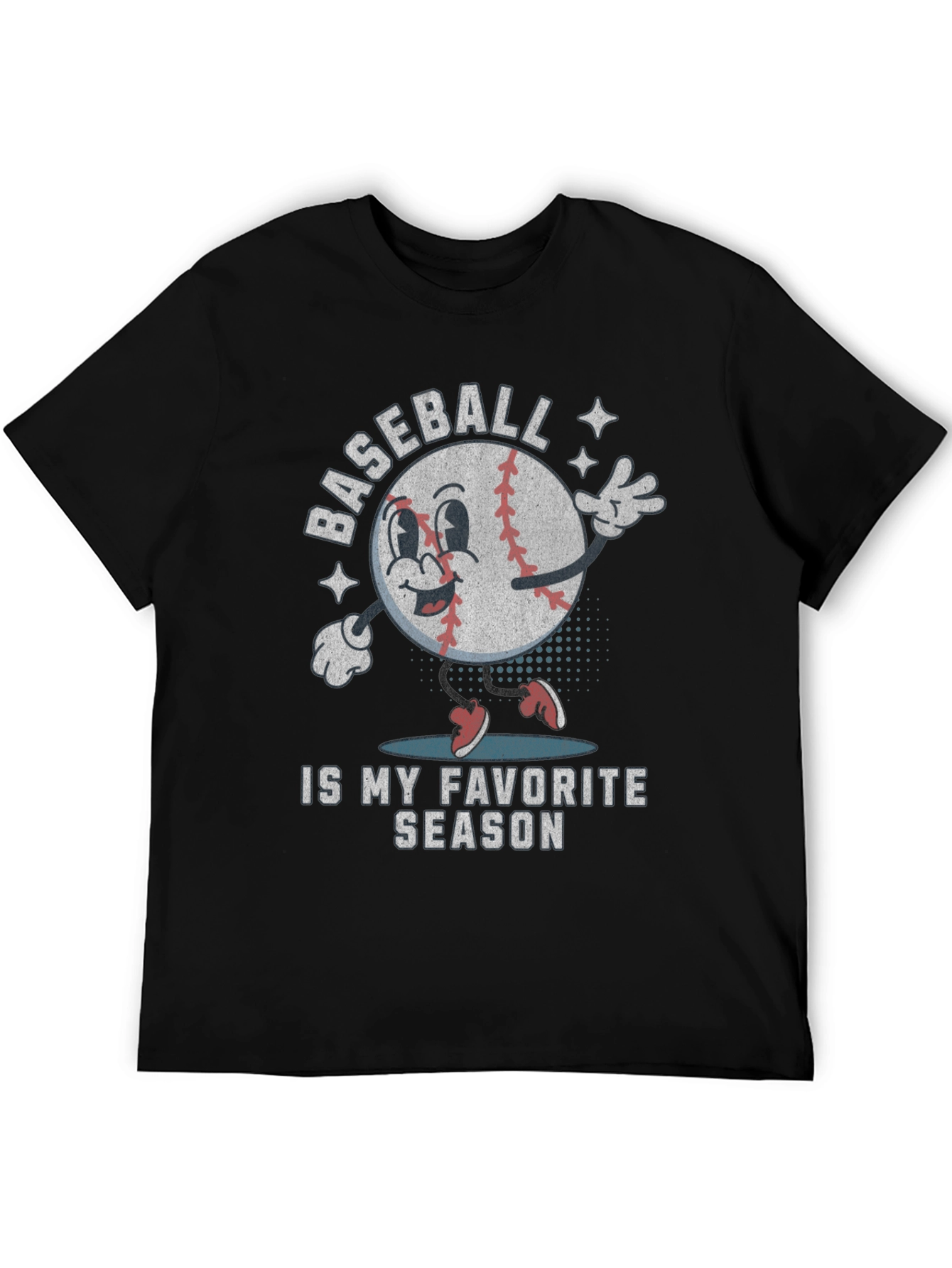 Baseball My Favorite Season Graphic Tee