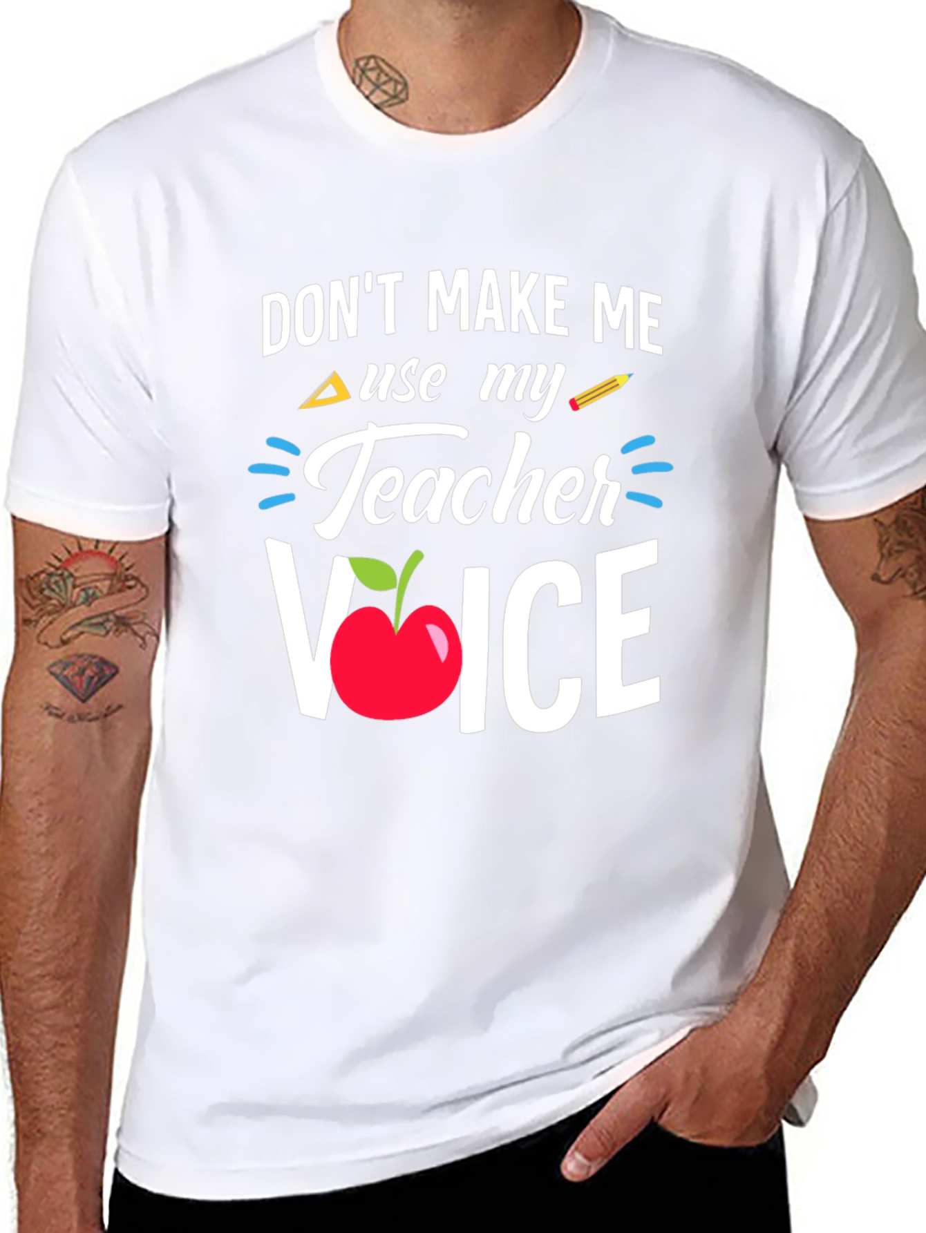 Teacher Voice T-Shirt - Funny Teacher Gift