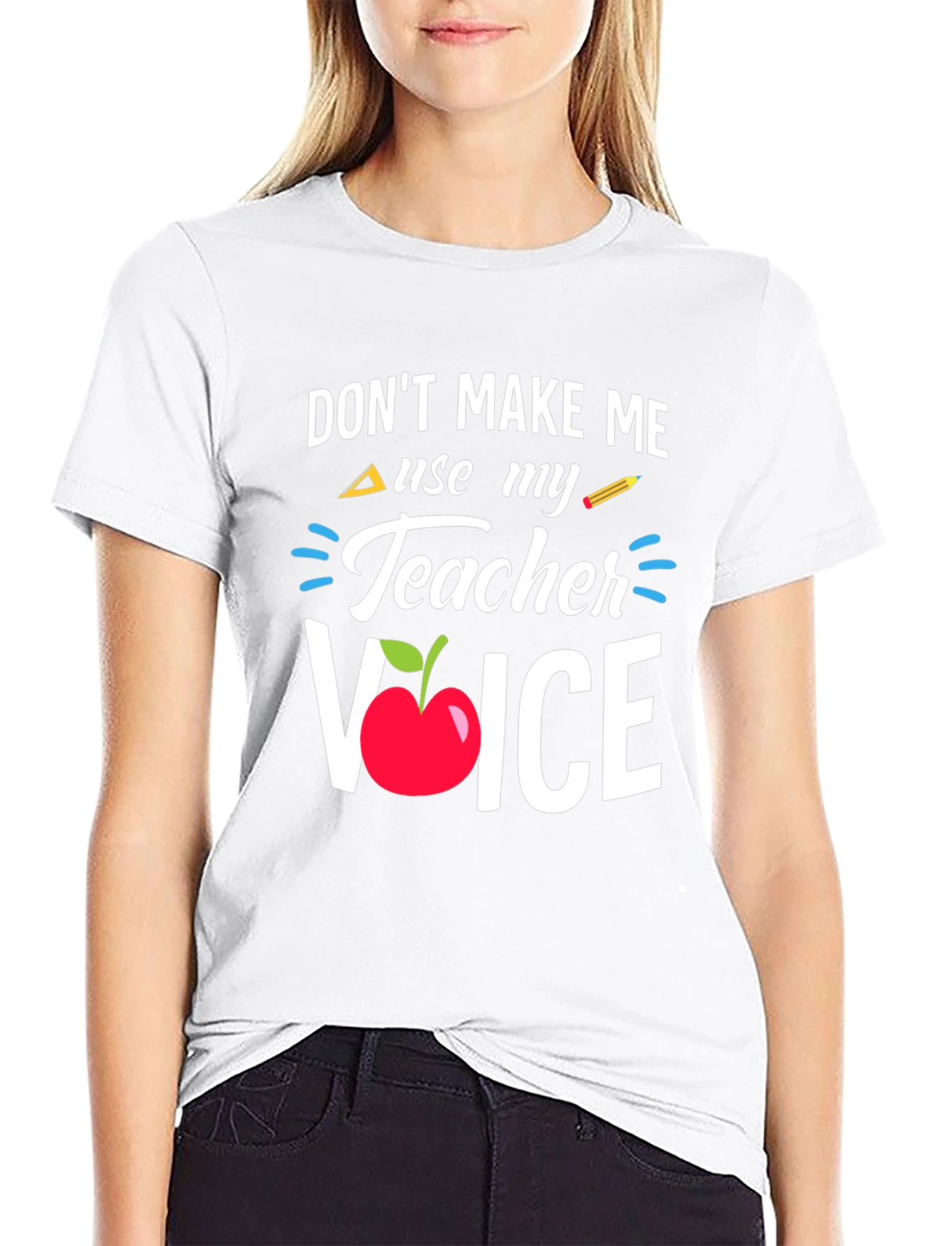 Teacher Voice T-Shirt - Funny Teacher Gift