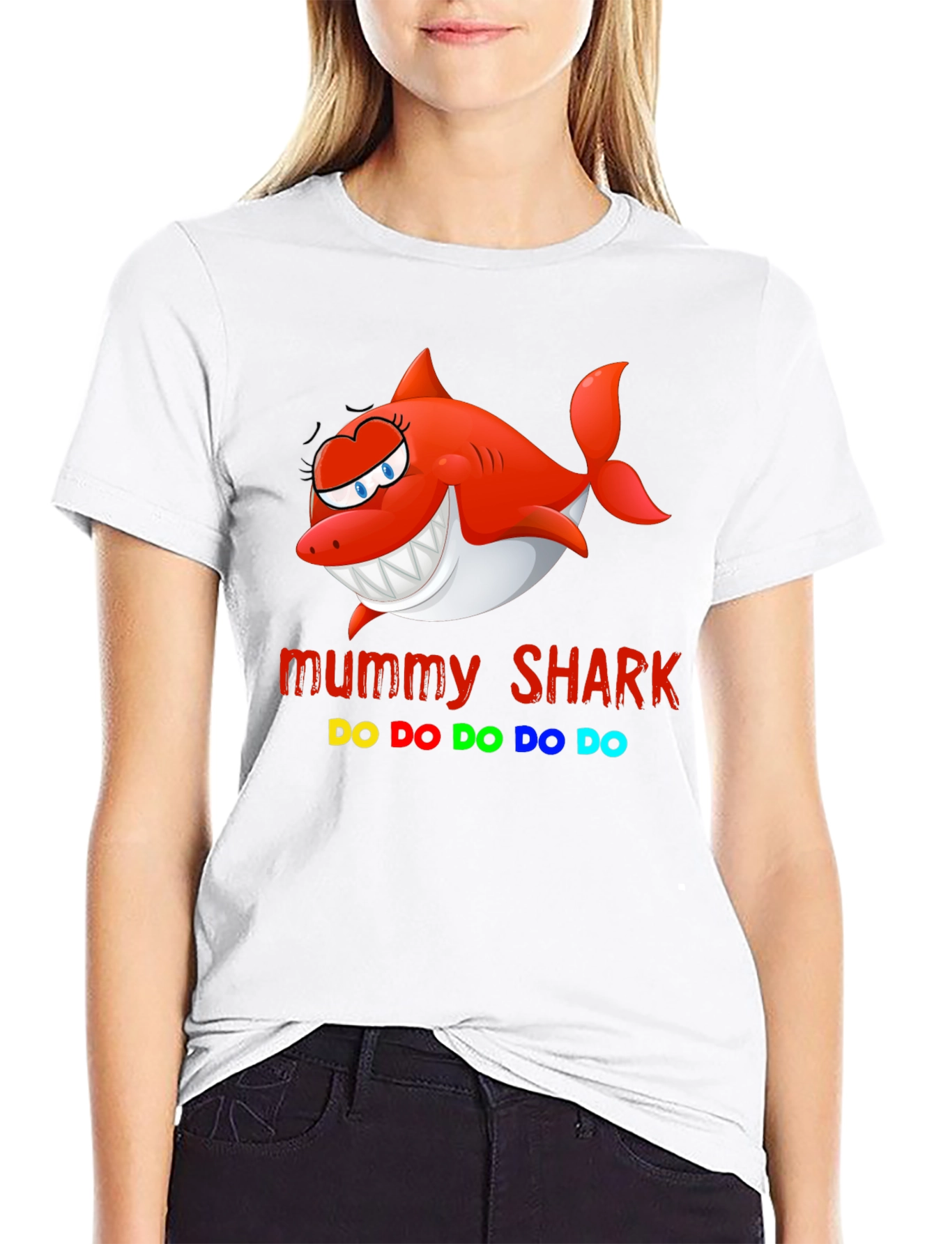 Mummy Shark Tee - Do Do Do Graphic T-Shirt