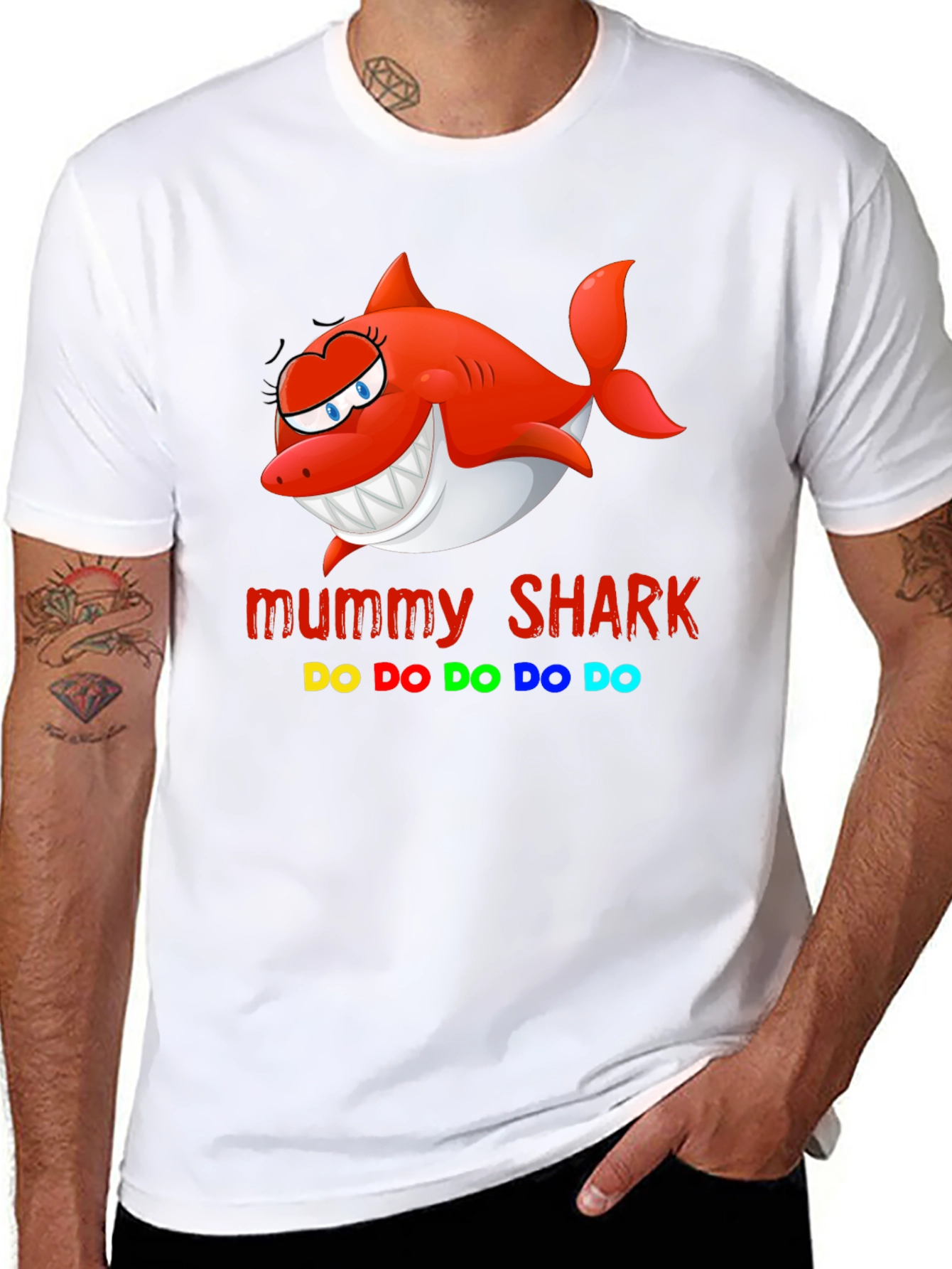 Mummy Shark Tee - Do Do Do Graphic T-Shirt