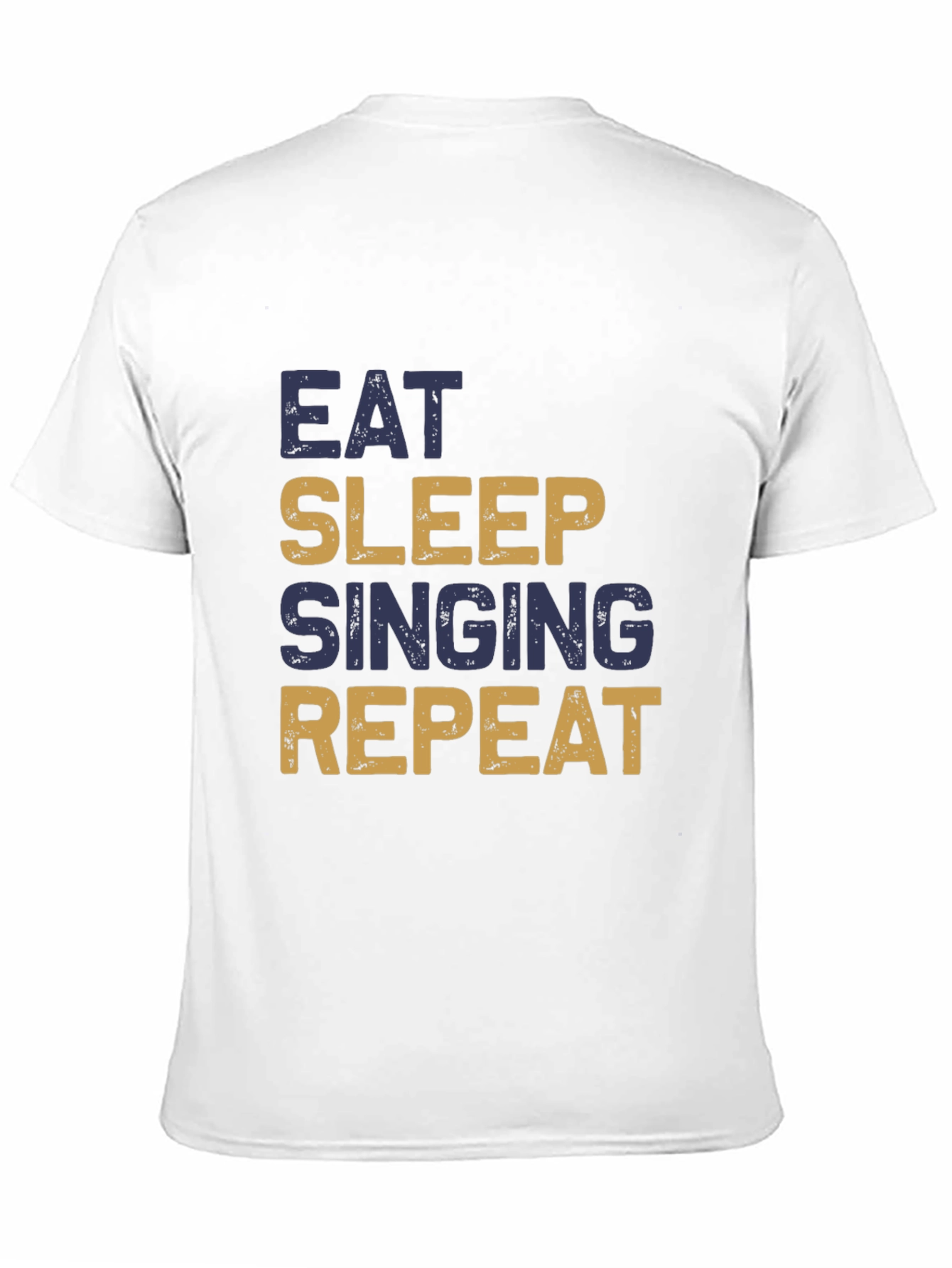 Eat Sleep Singing Repeat Graphic Tee