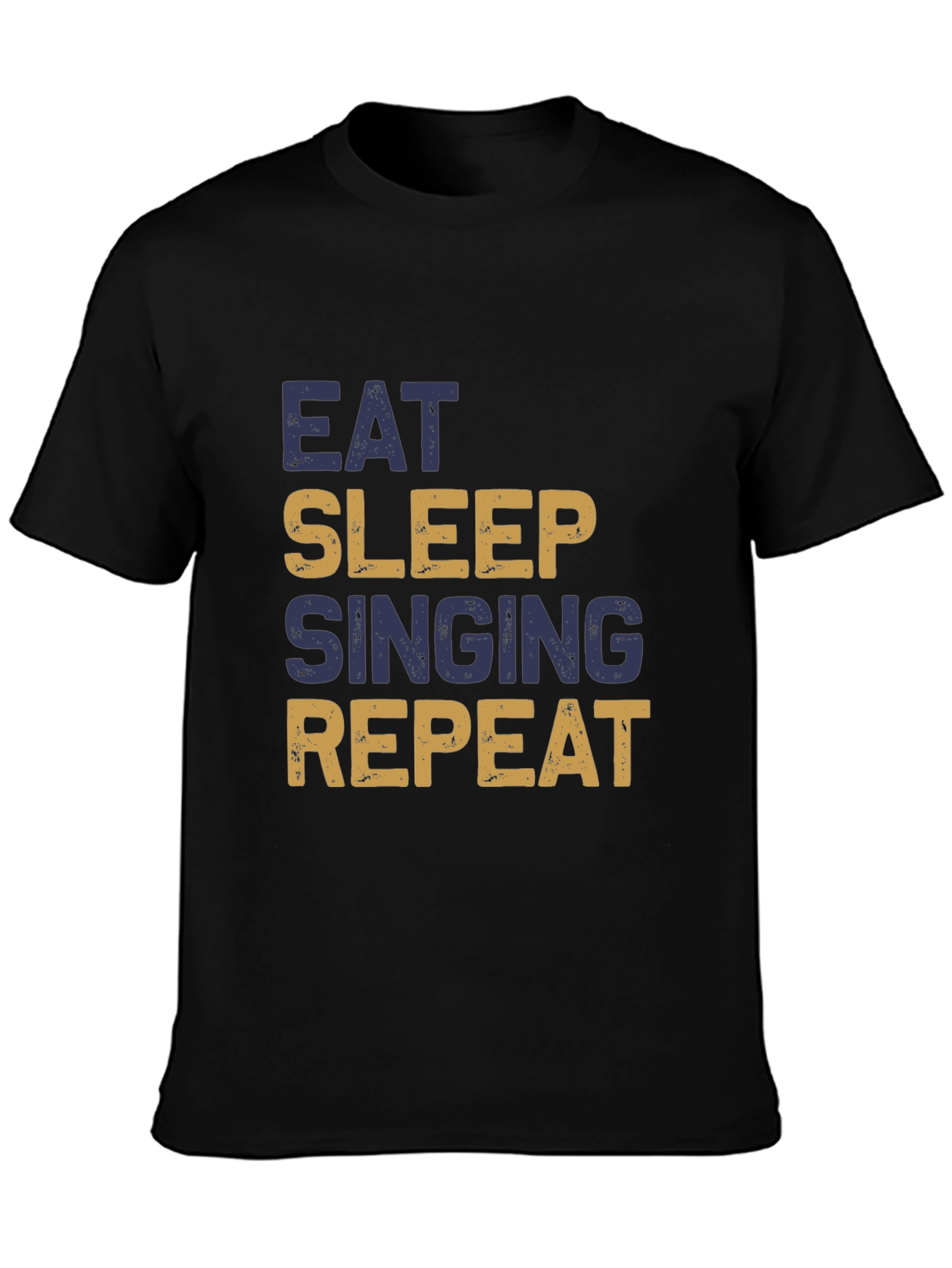 Eat Sleep Singing Repeat Graphic Tee